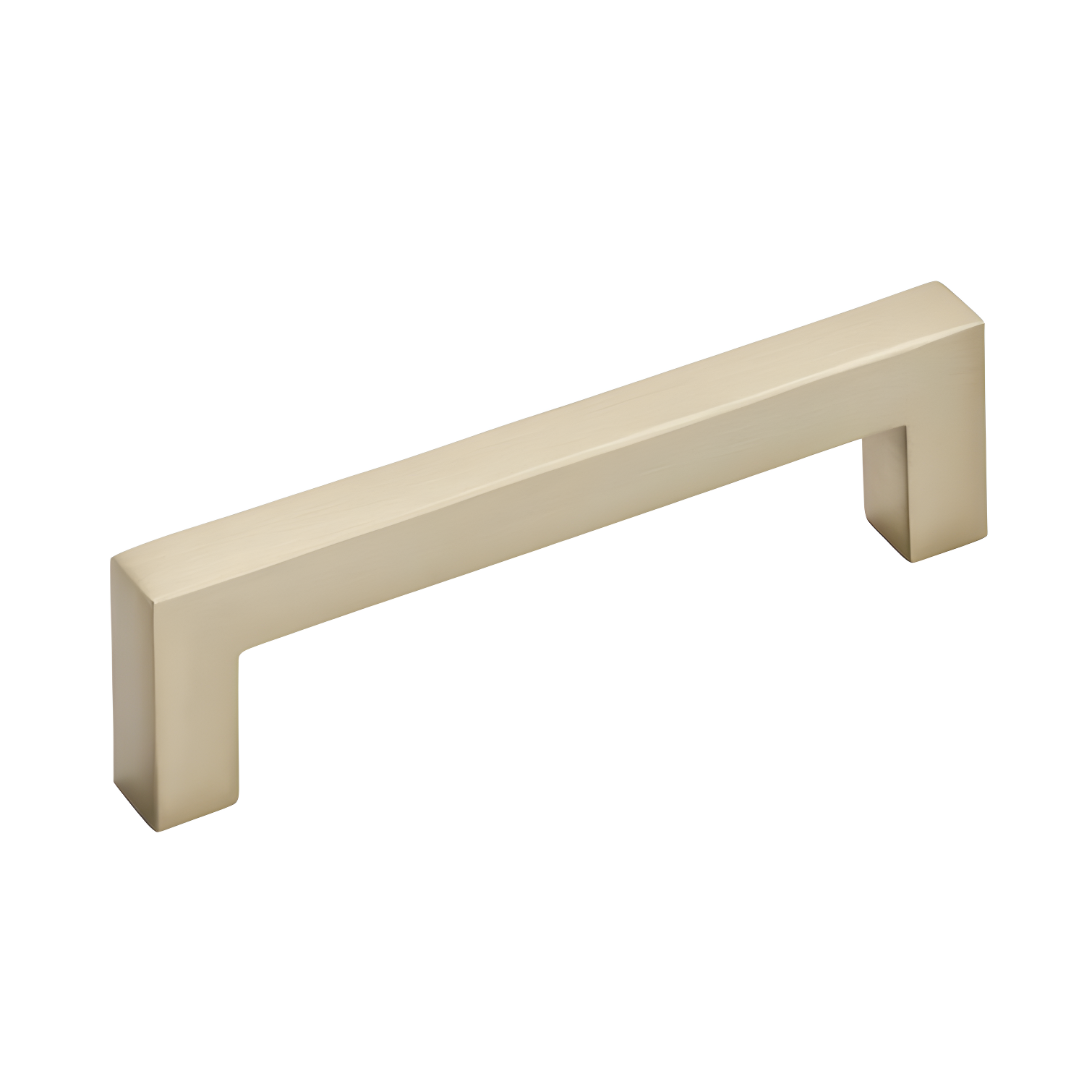 Golden Champagne Aluminum Modern Cabinet Bar Pull with Mounting Hardware