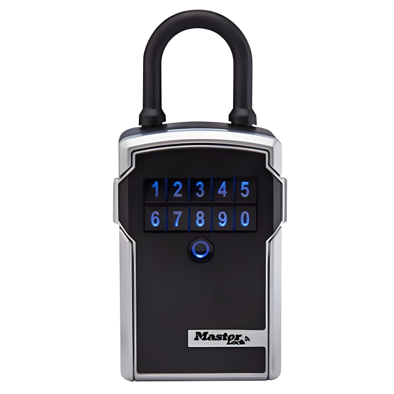 Master Lock Silver Metal Bluetooth Smart-Enabled Lock Box