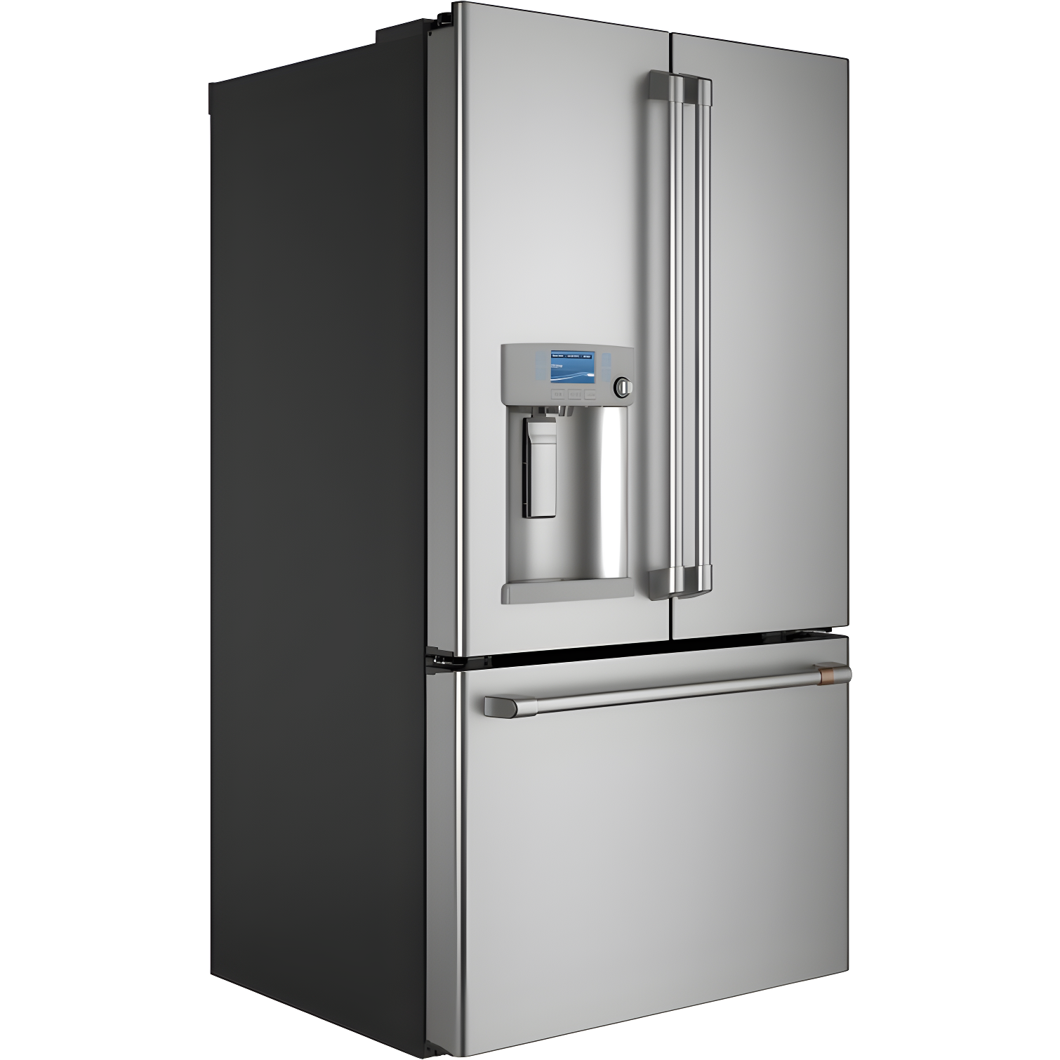 36" Stainless Steel French Door Smart Refrigerator with Hot Water Dispenser