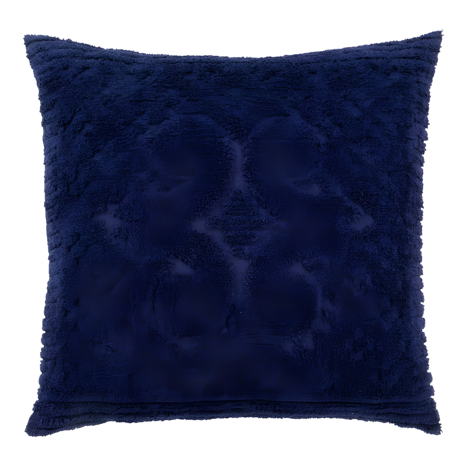 Navy Cotton Tufted Medallion Euro Sham