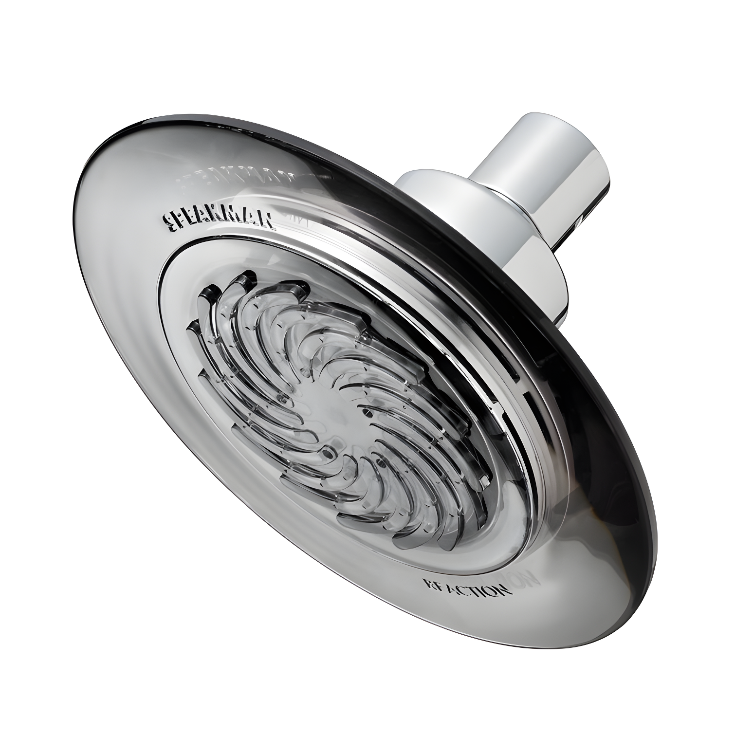 Smokey Gray Low Flow Fixed Shower Head with TempoFlo Technology