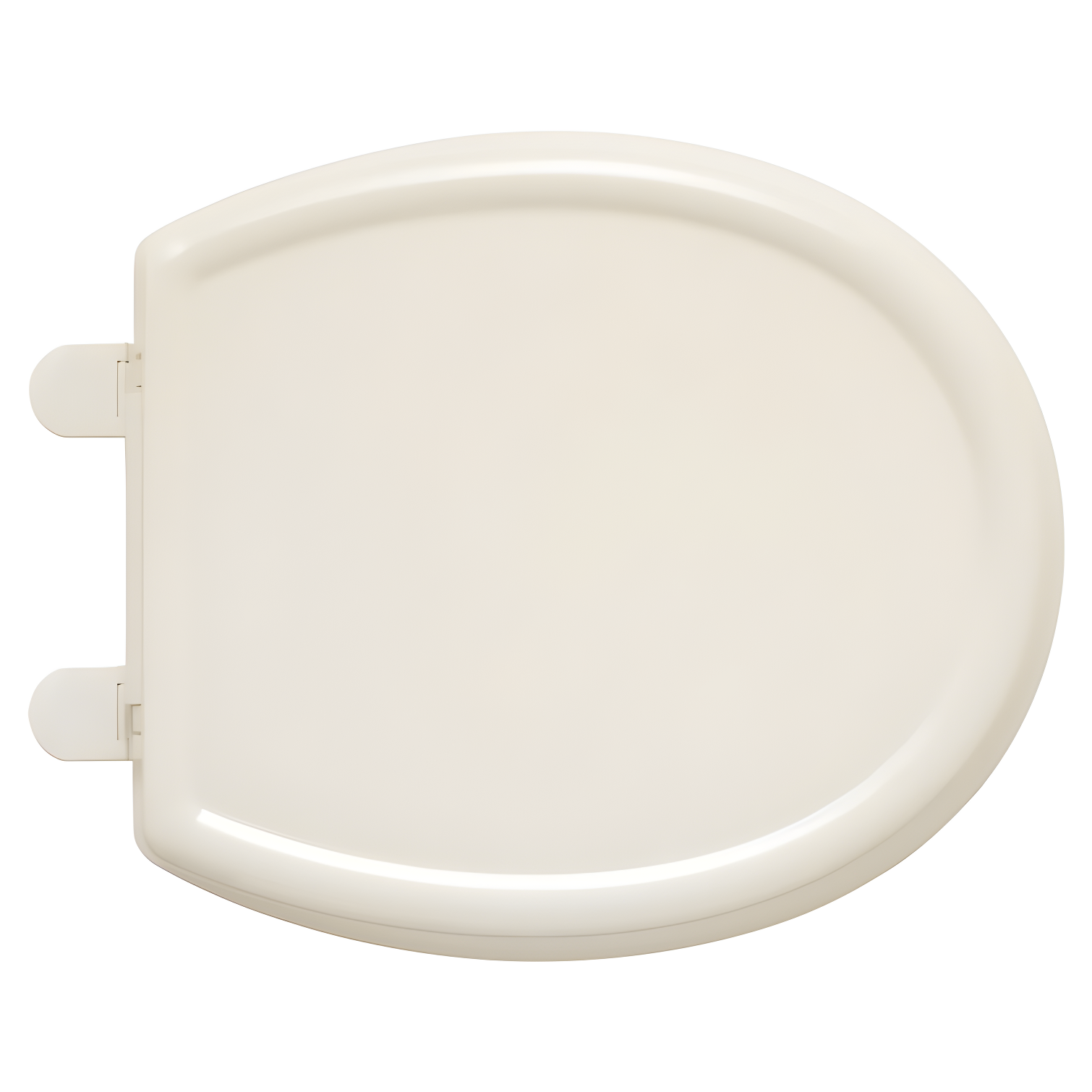 Linen Slow Close Round Plastic Toilet Seat with Lid