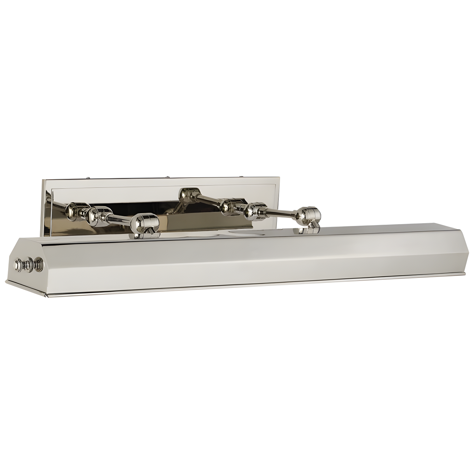 Polished Nickel 30-Inch Adjustable LED Wall Picture Light