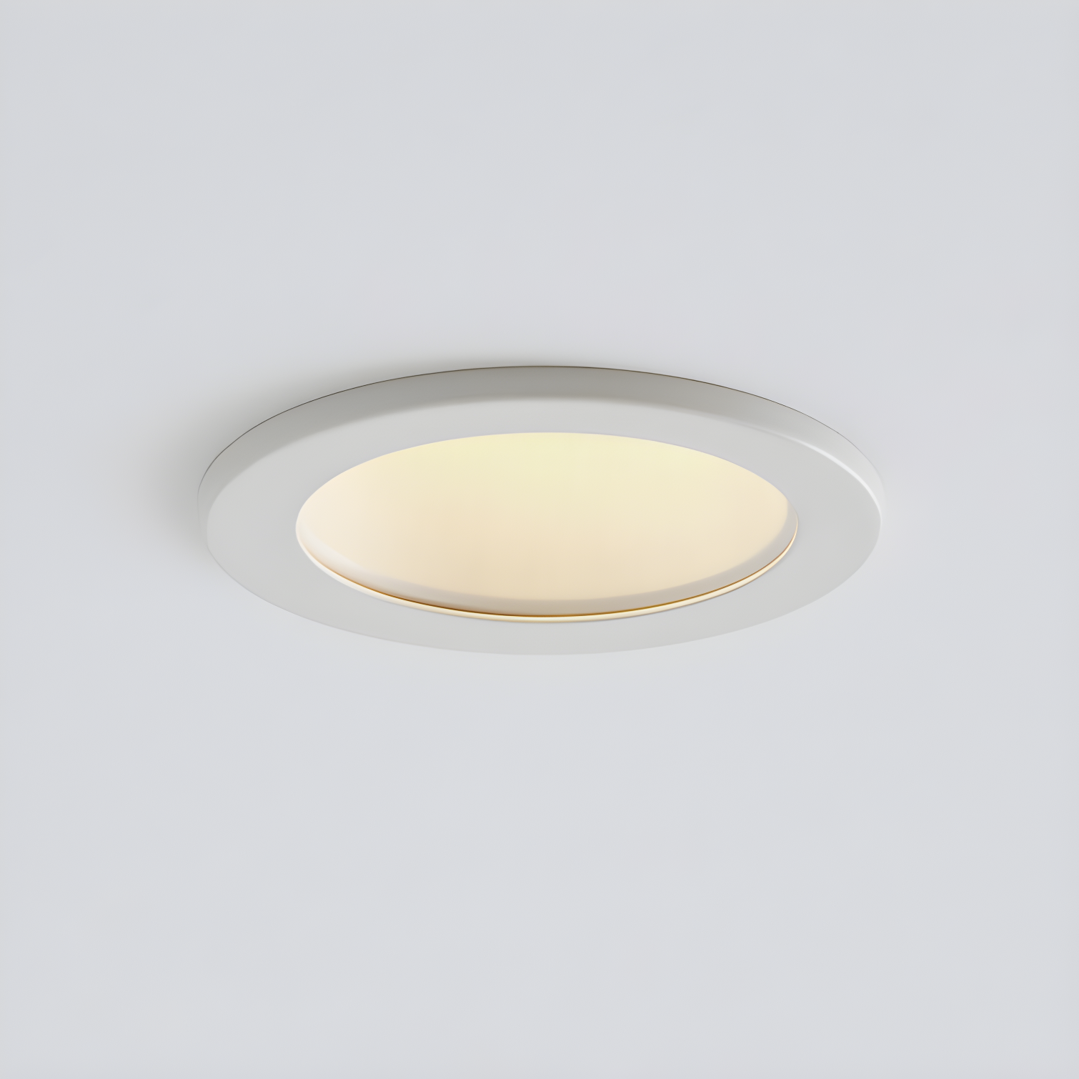 White Aluminum 5'' LED Retrofit Recessed Lighting Kit