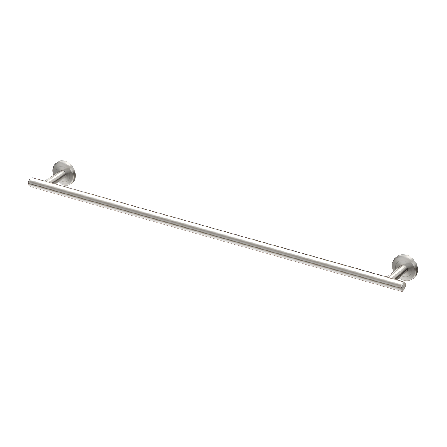 Satin Nickel 32.63" Wall Mounted Towel Bar