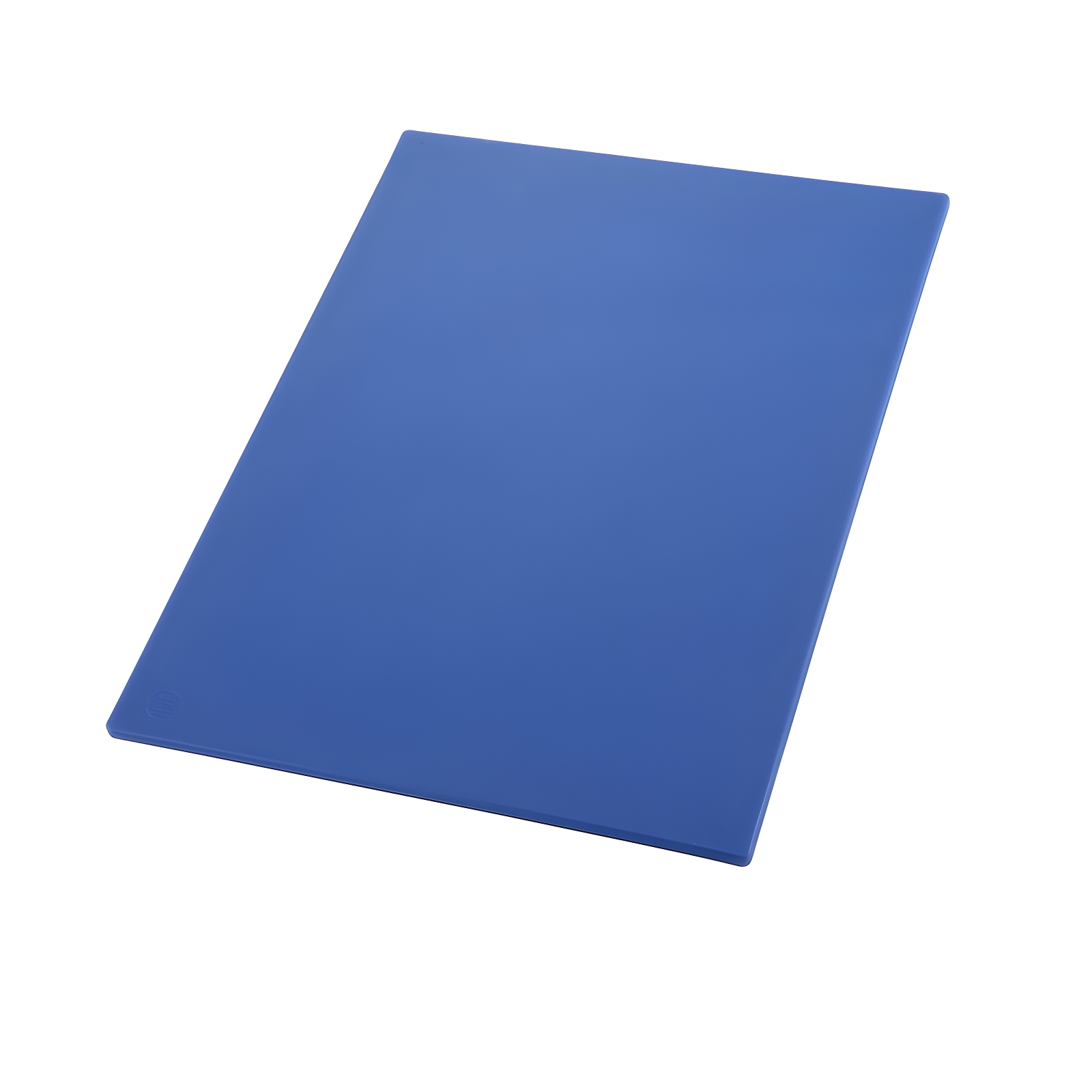 Blue Rectangular Polyethylene Cutting Board, 18 x 12 inches