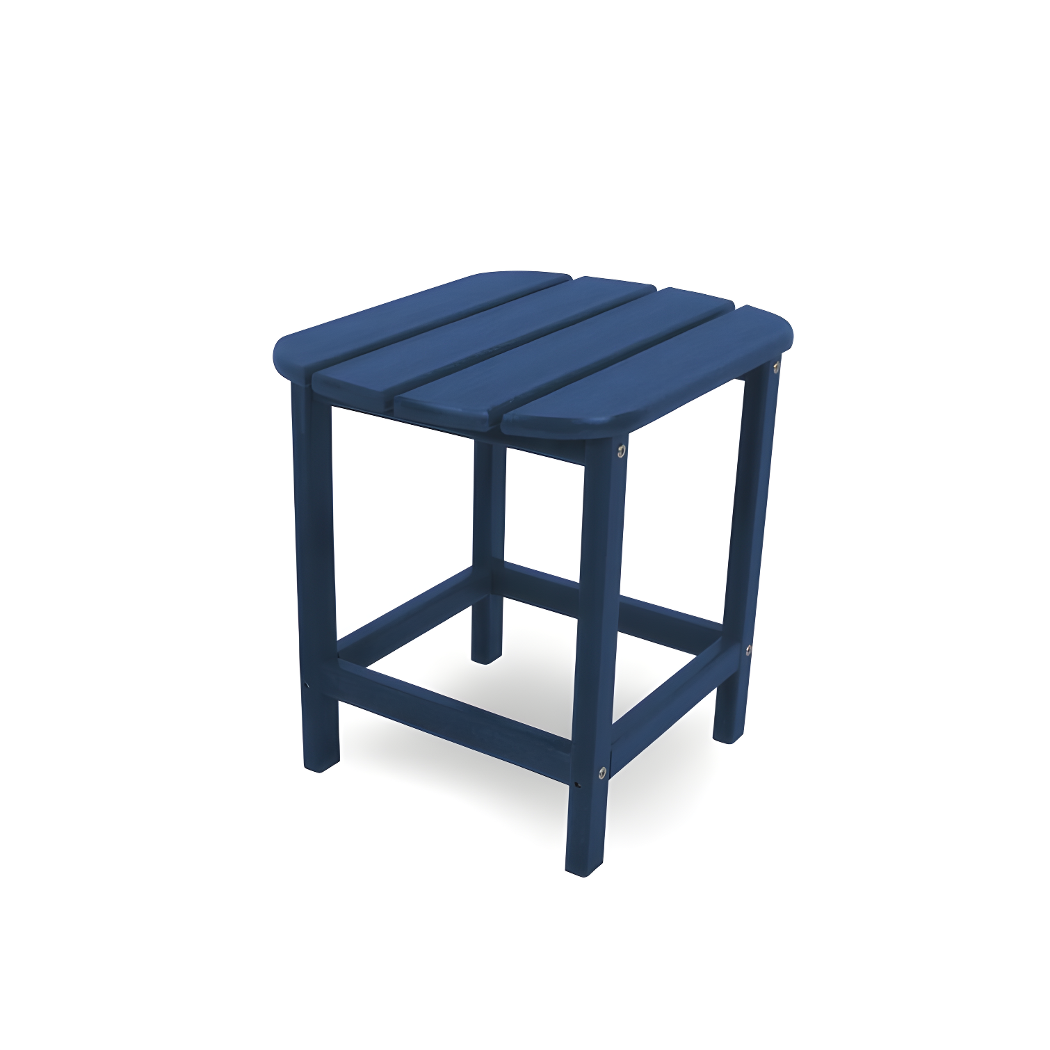 Navy HDPE South Beach 18" Outdoor Side Table