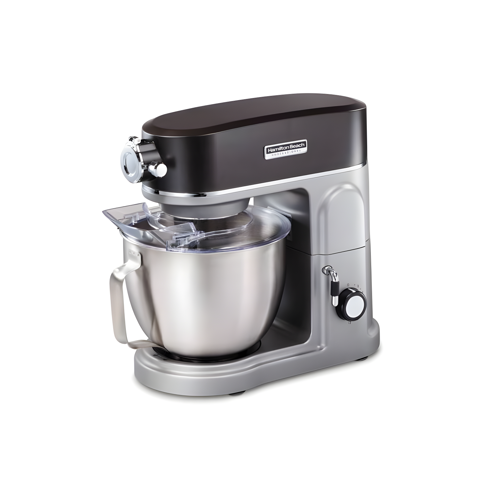 Hamilton Beach Silver 12-Speed Stainless Steel Stand Mixer