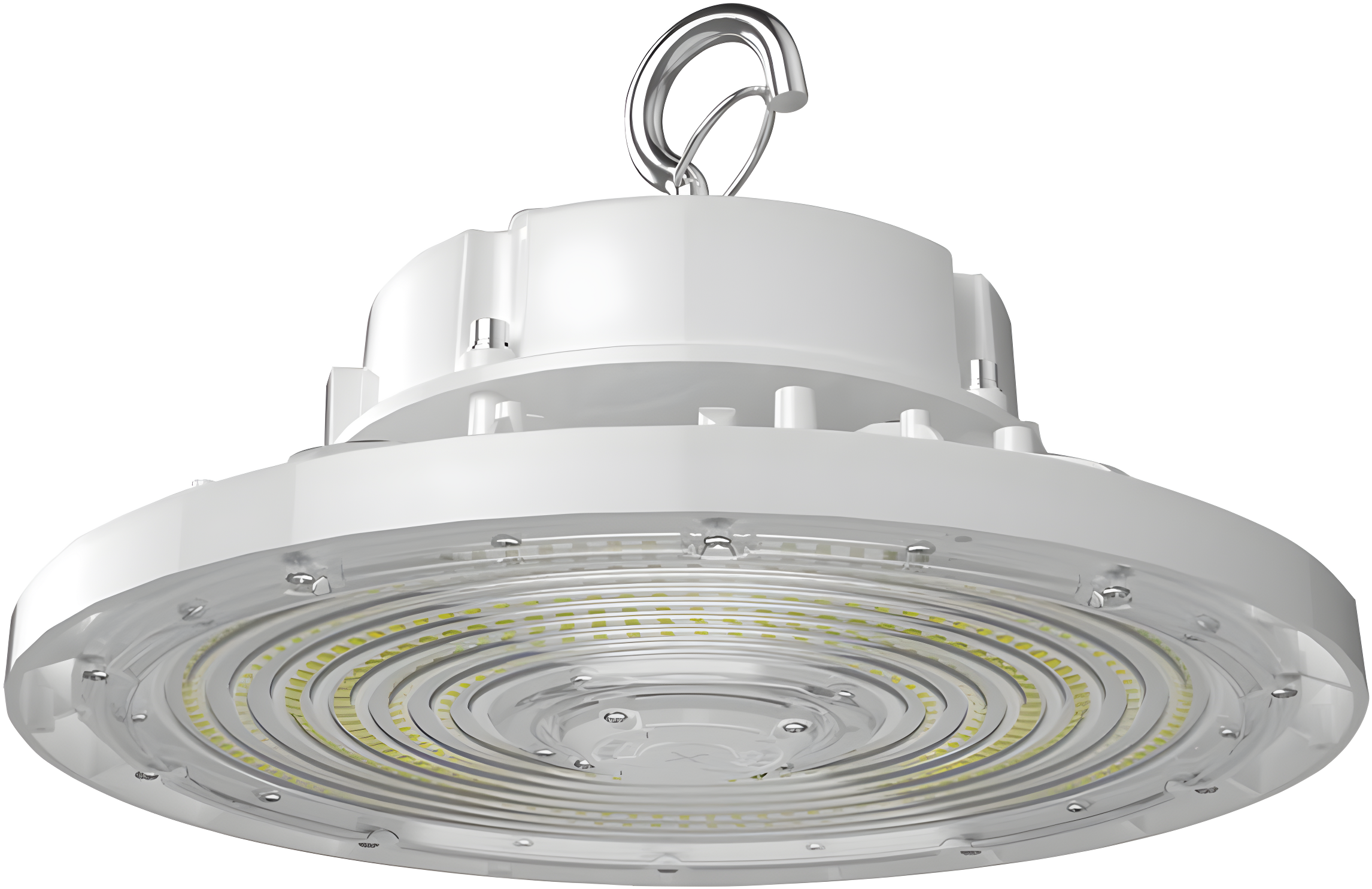 White Aluminum Indoor/Outdoor LED High Bay Light