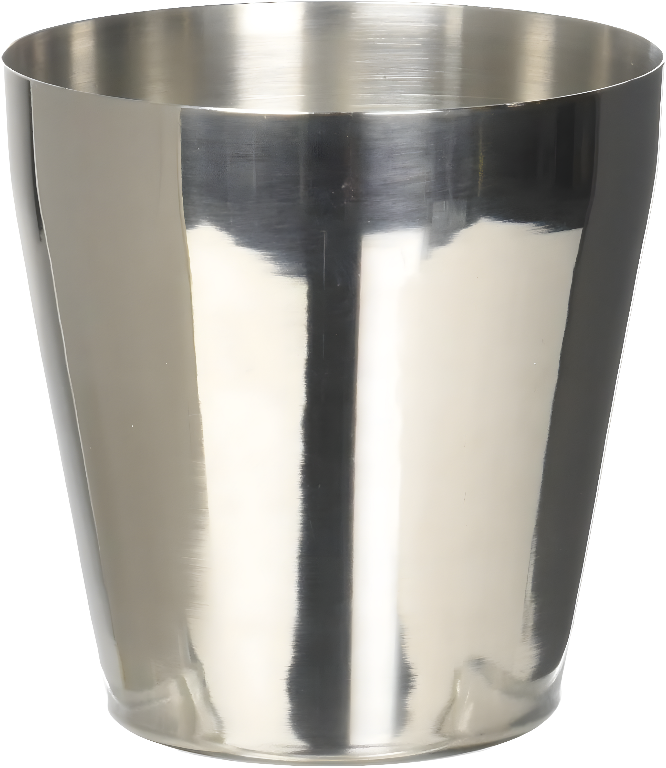 8 oz Silver Stainless Steel Short Cocktail Shaker