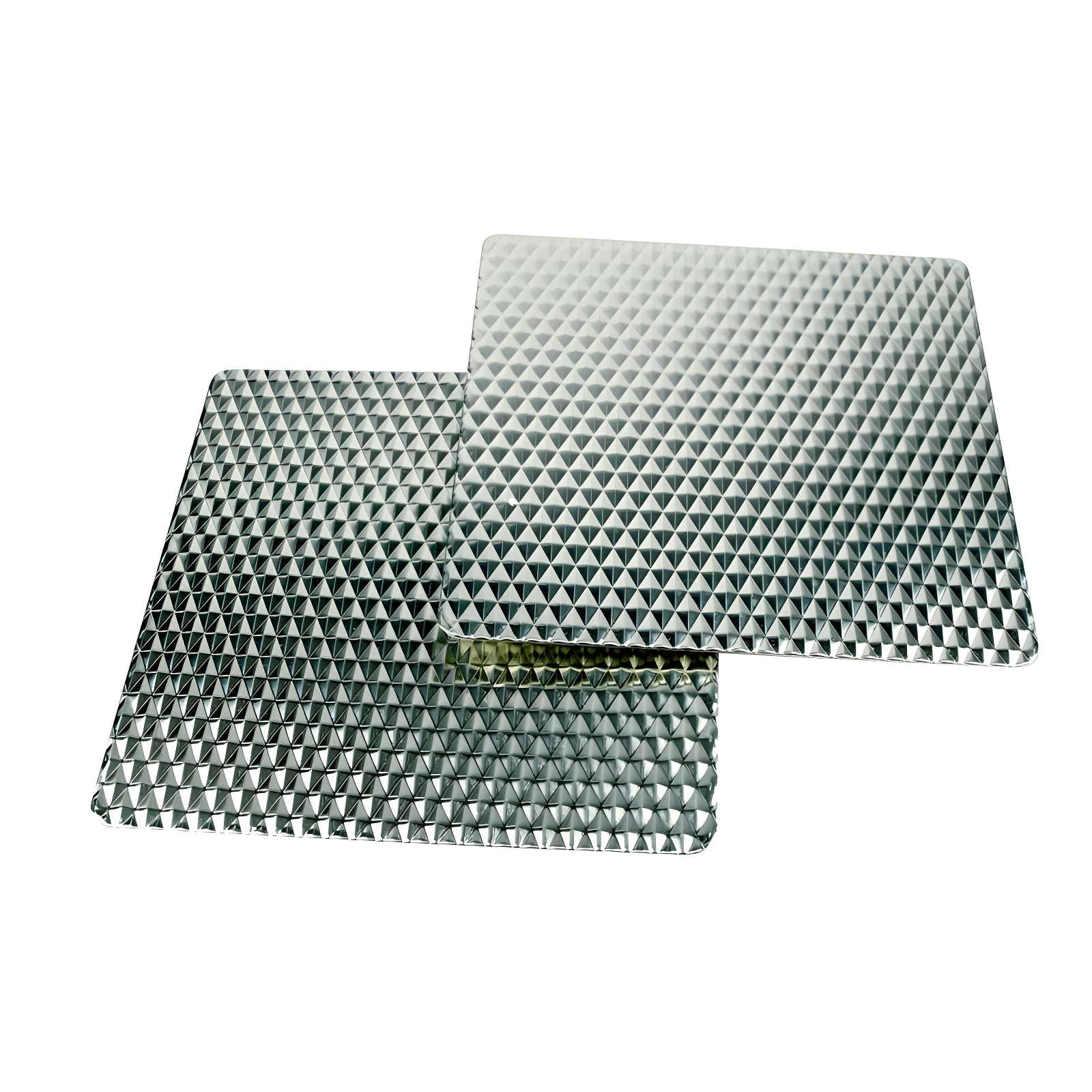 Range Kleen 7"x7" Silver Steel Hot Pad Set, 2-Pack