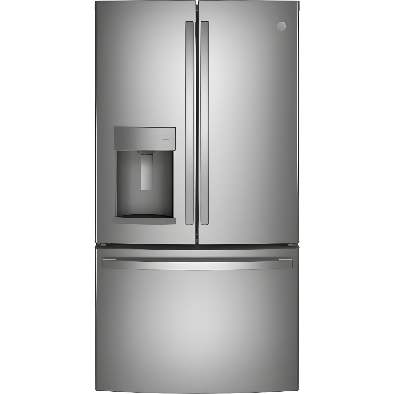 GE 36" Stainless Steel Smart French Door Refrigerator with Ice Maker
