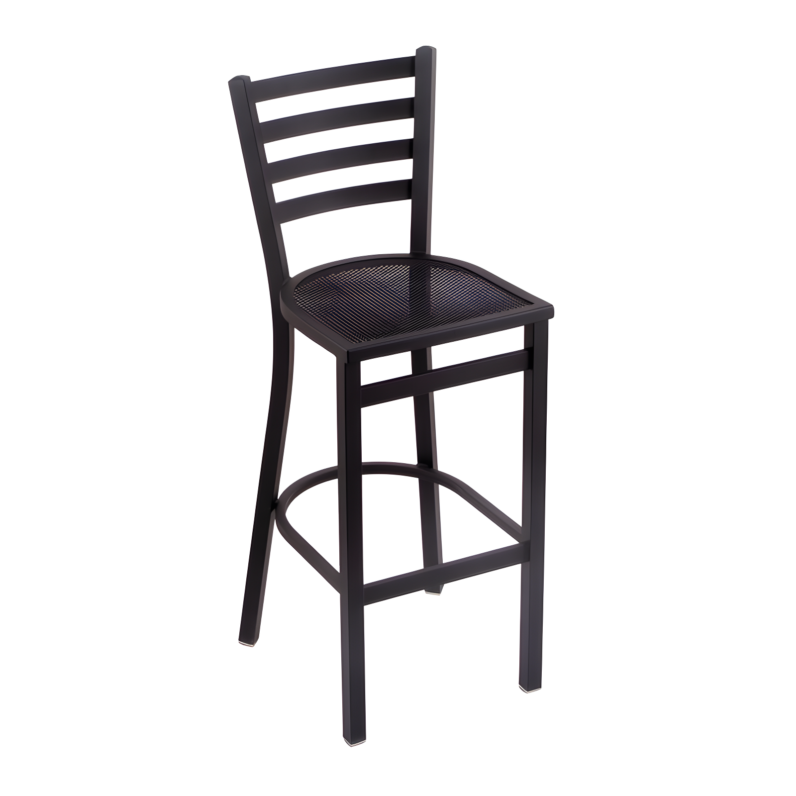 Jackie Black Metal 30" Outdoor Bar Stool