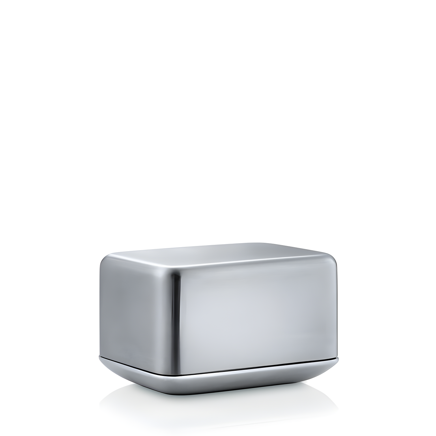 Small Stainless Steel Rectangular Butter Dish