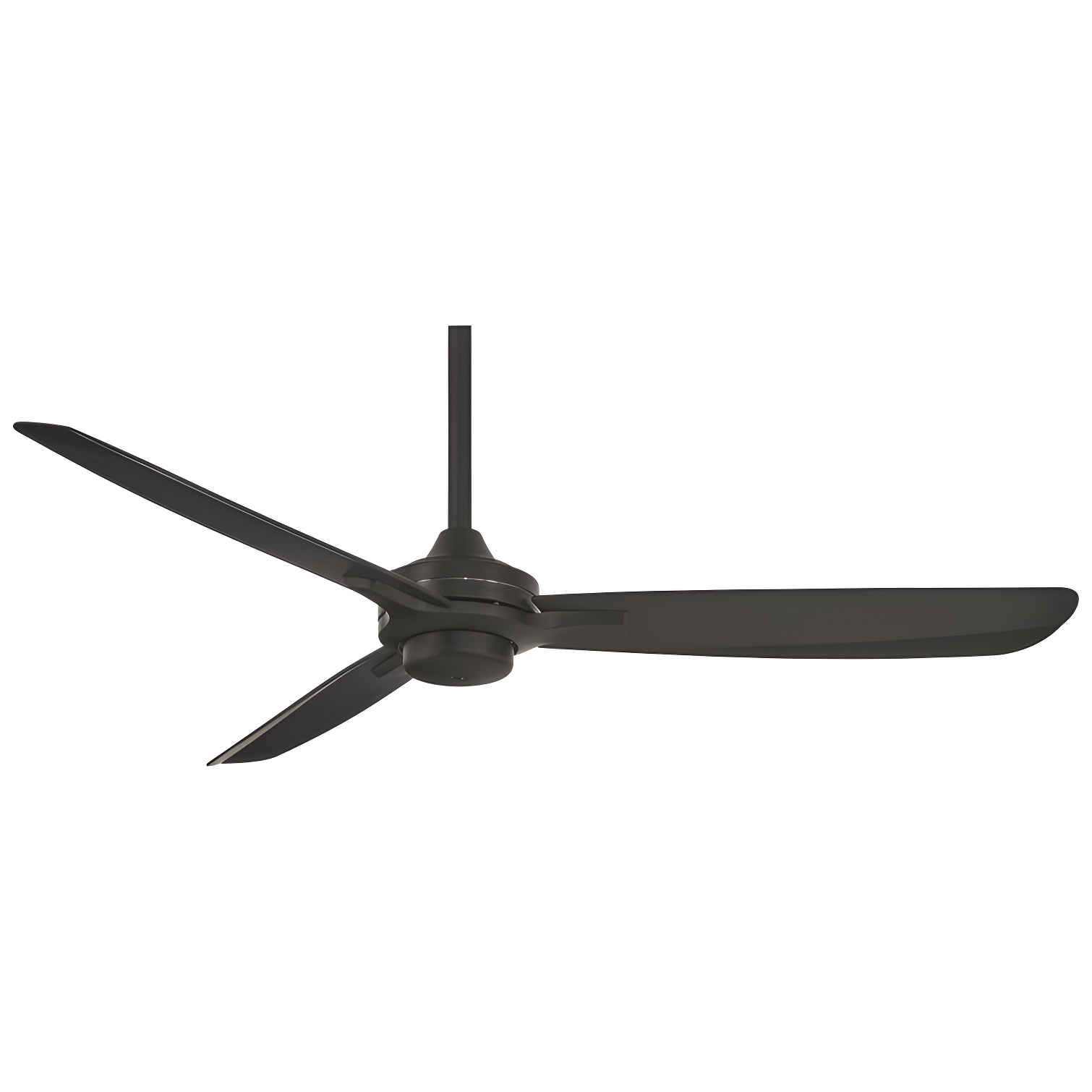 52'' Coal Finish 3-Blade Ceiling Fan with Wall Control