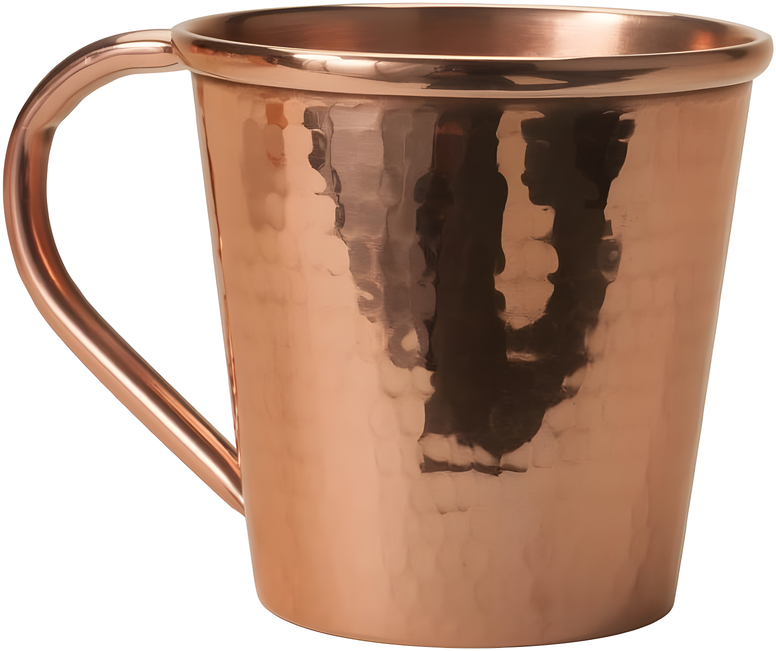 Hand-Hammered 12 oz Copper Moscow Mule Mug