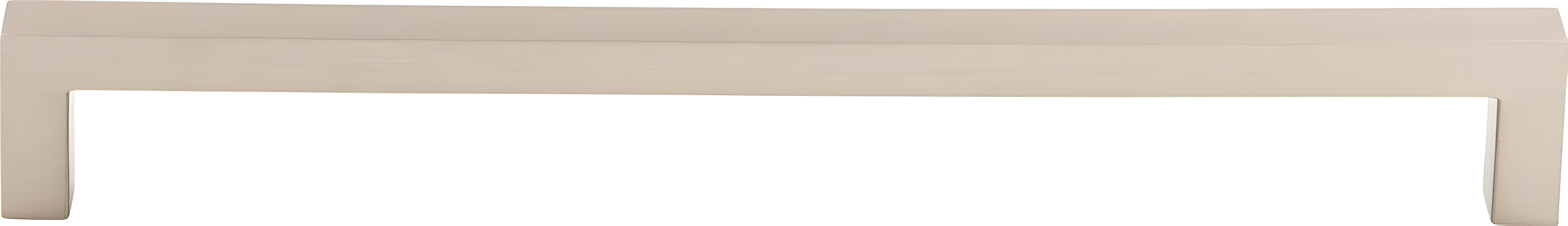 Brushed Satin Nickel Modern Bar Pull with Mounting Hardware