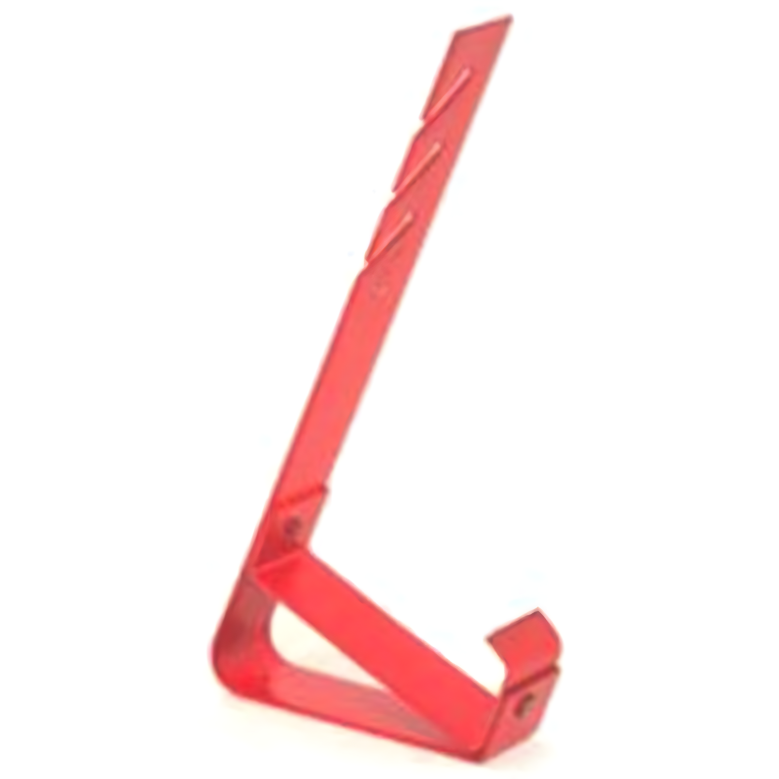 Qual-Craft Red Steel Fixed Roof Bracket, 6 Inch