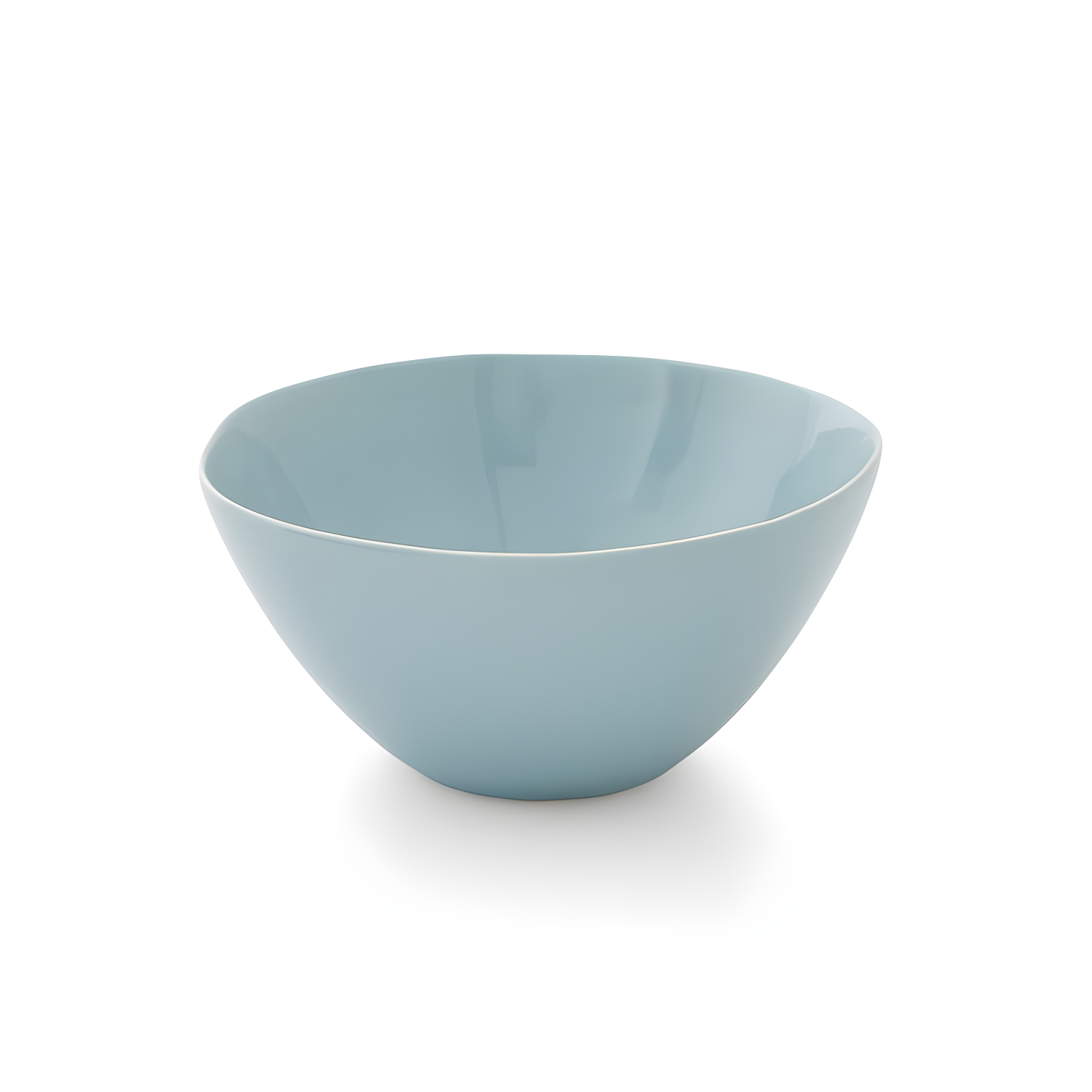 Robin's Egg Blue Ceramic 12" Serving Bowl for Salad and Pasta