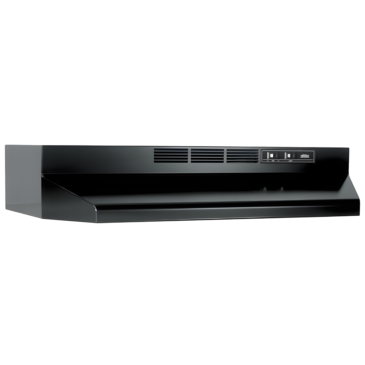 Black 30-Inch Stainless Steel Under Cabinet Range Hood