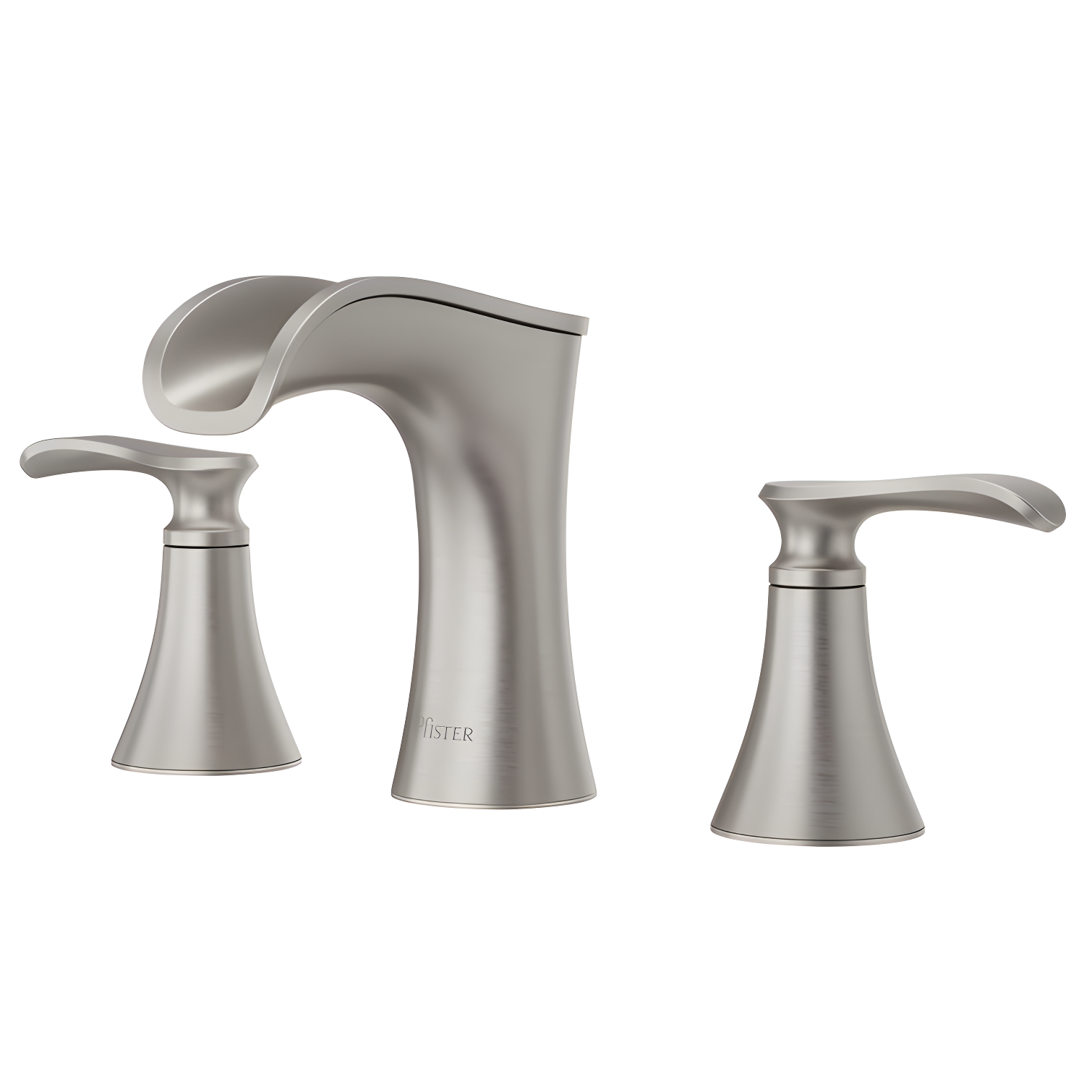 Spot Defense Brushed Nickel 8" Widespread Bathroom Faucet