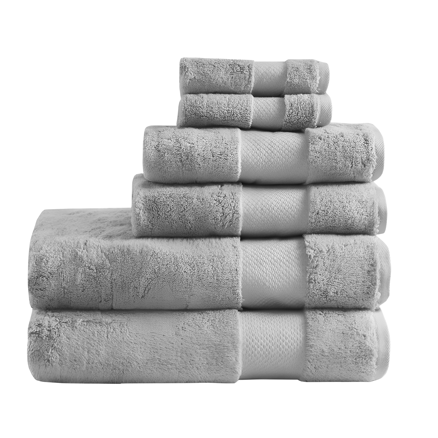 Madison Park Signature Turkish Cotton 6-Piece Bath Towel Set