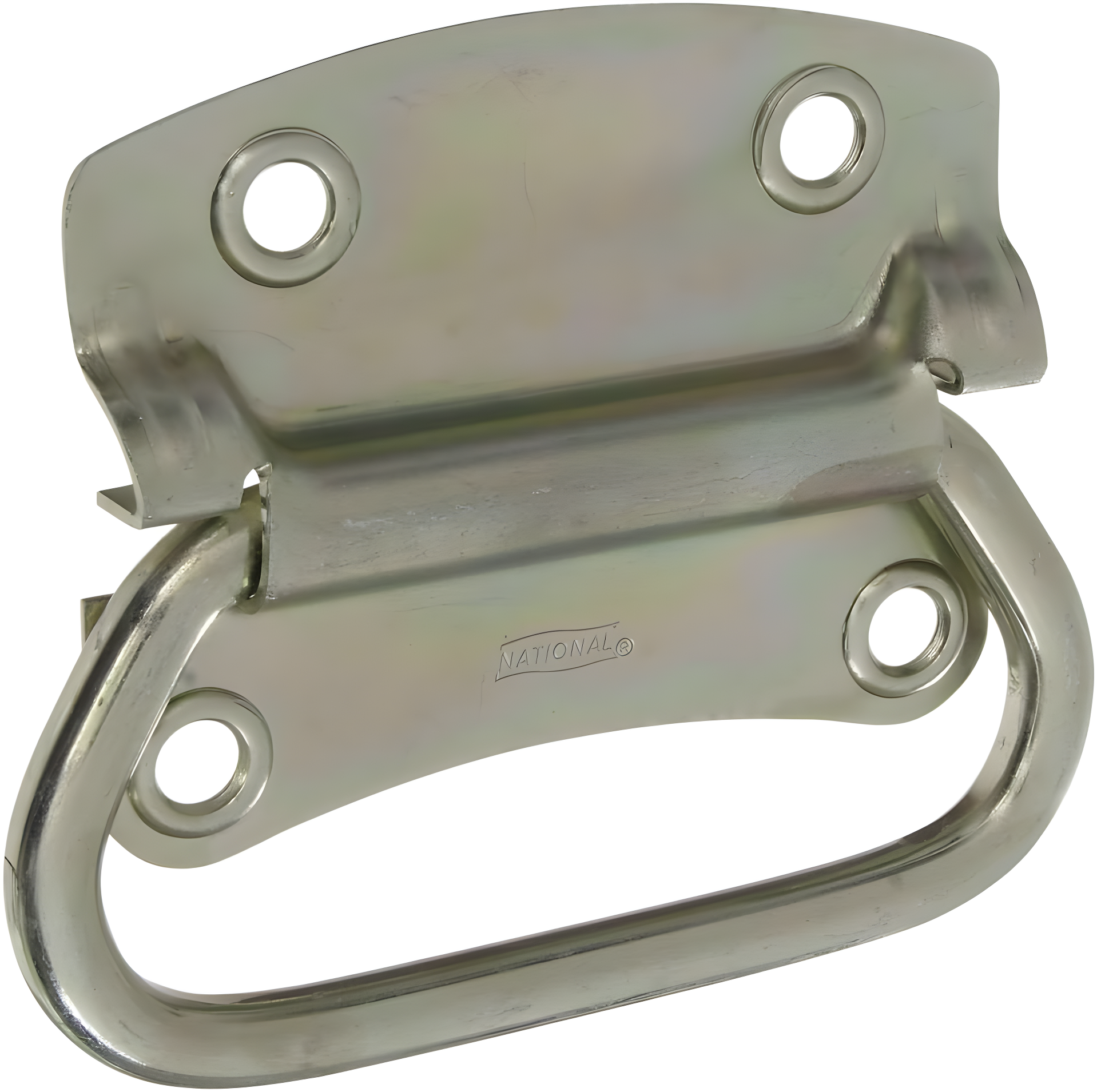 Zinc Plated Steel Chest Handle with Mounting Hardware