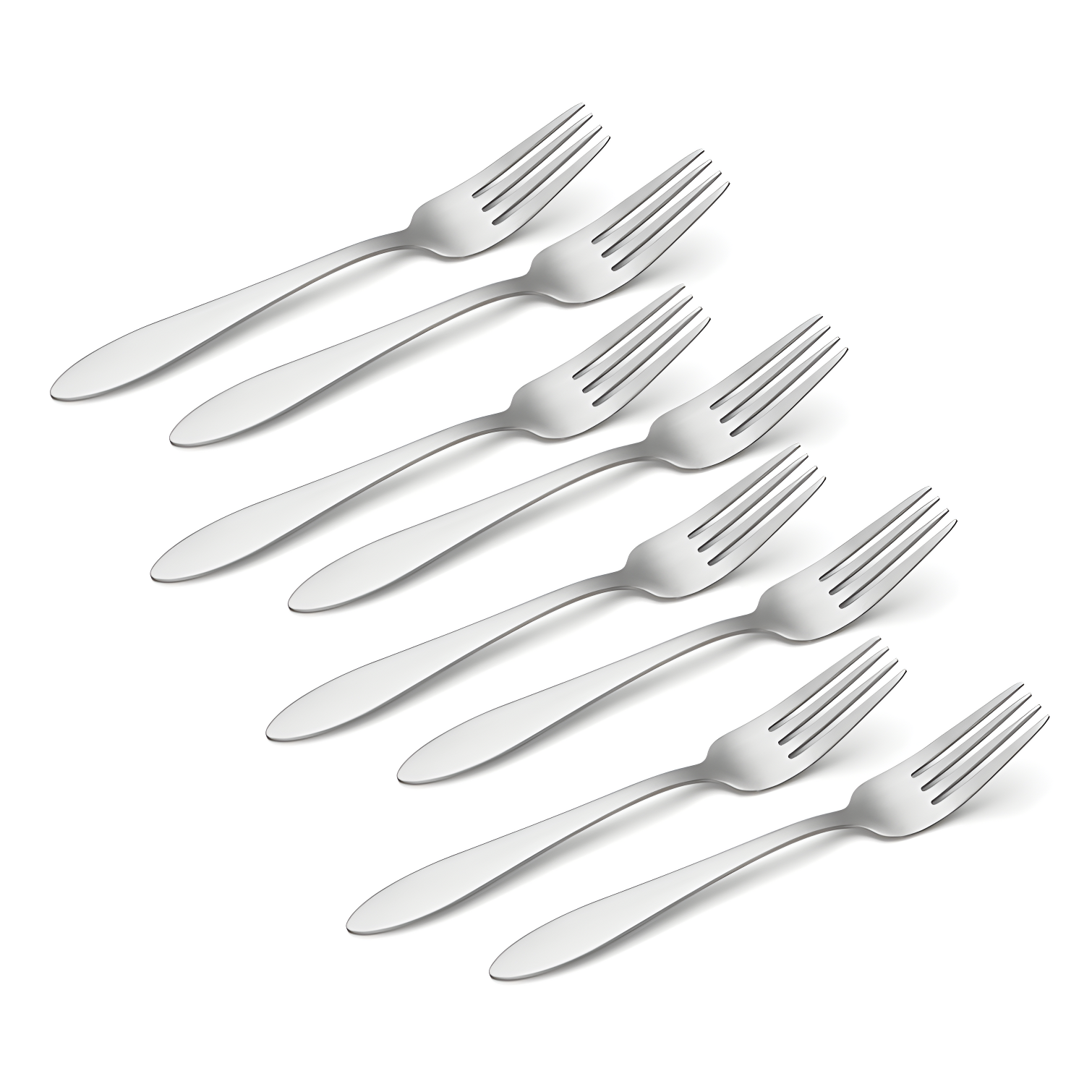 Taylor Stainless Steel Everyday Dinner Forks Set of 8