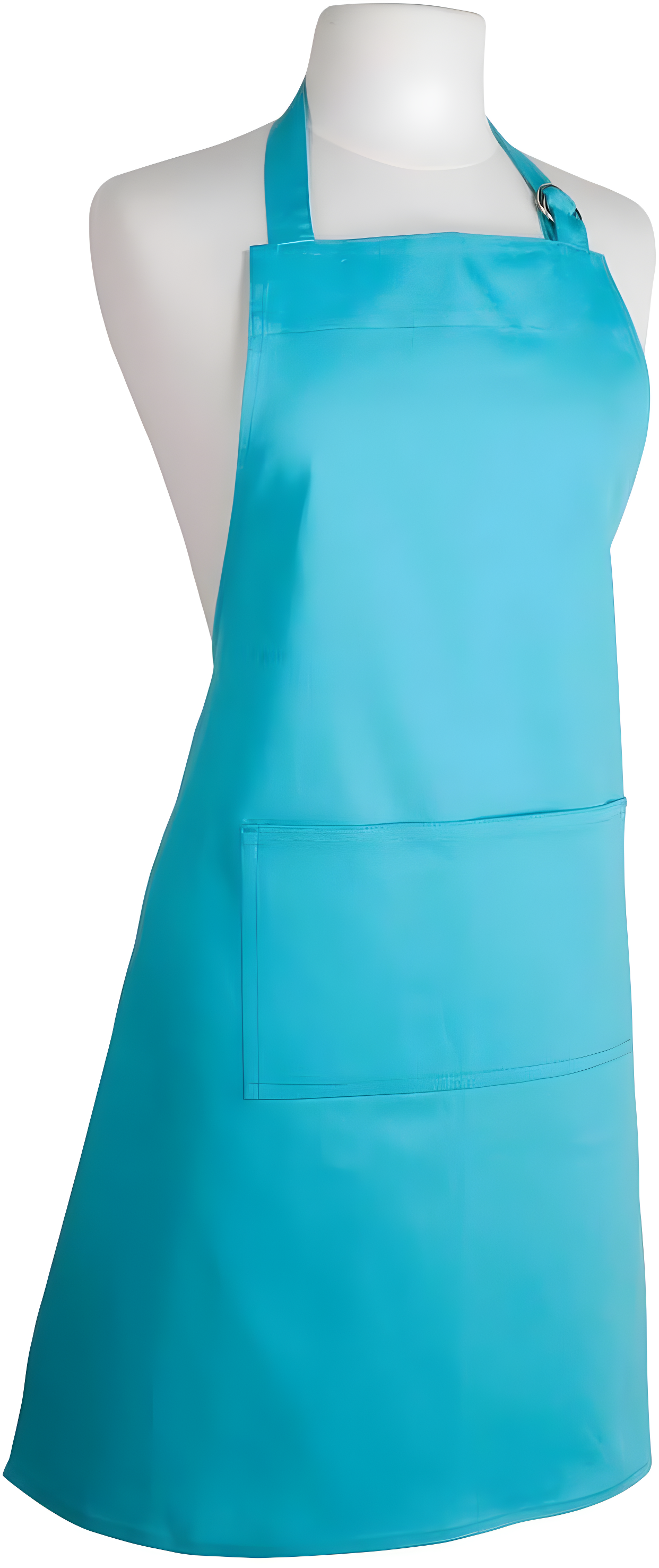 Bali Blue Cotton Unisex Kitchen Bib Apron