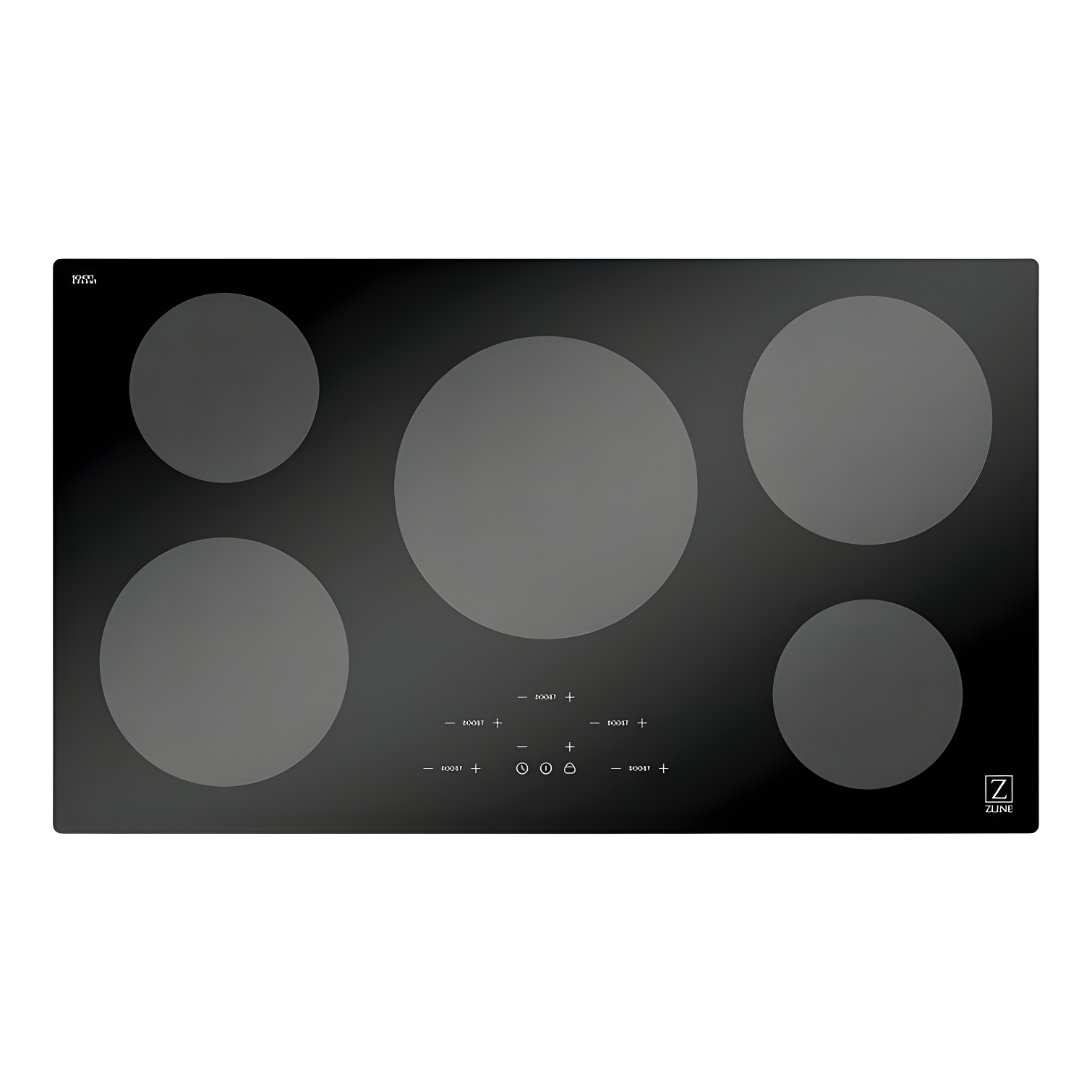 ZLINE 36" Black Ceramic Induction Cooktop with 5 Burners