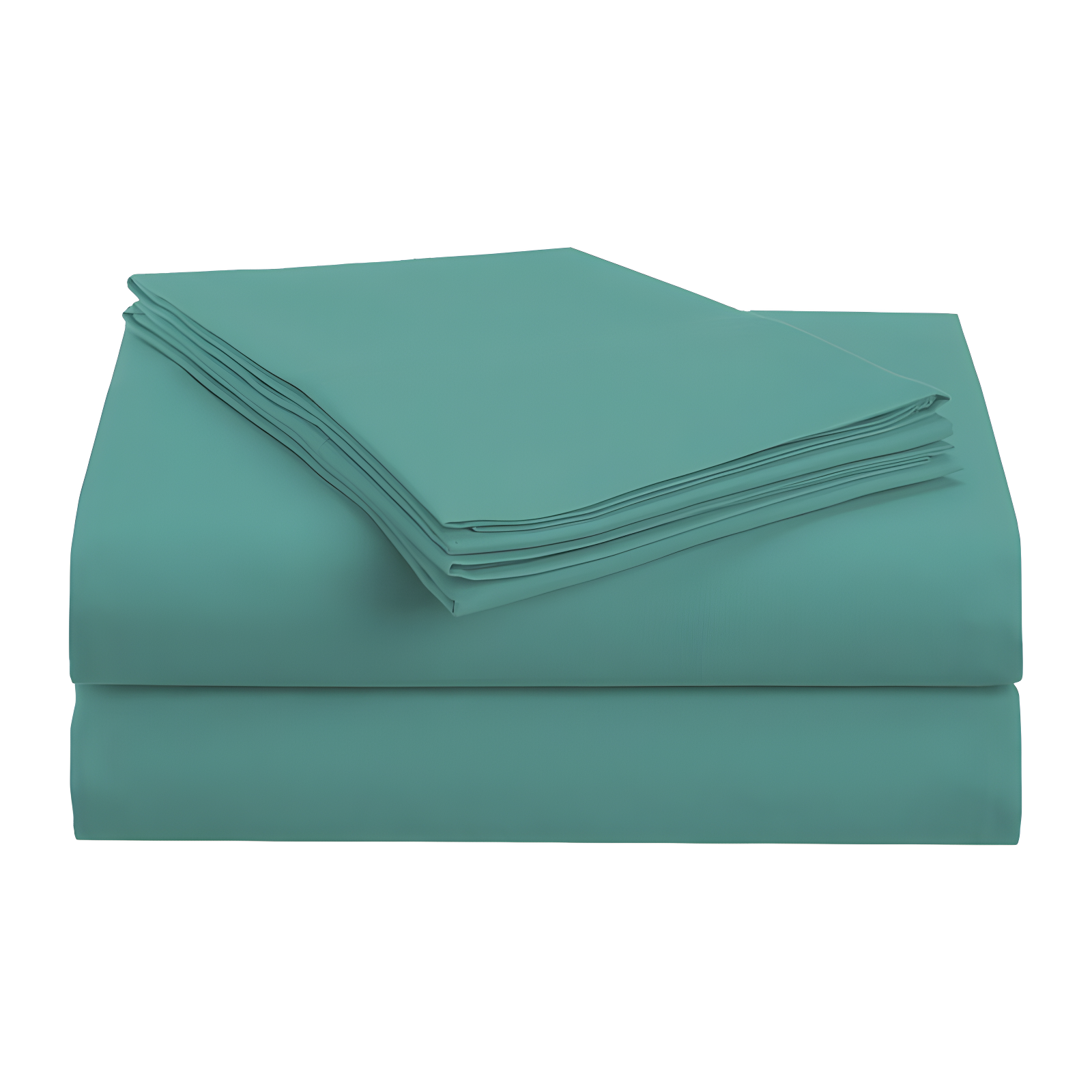 Teal King Deep Pocket Brushed Microfiber Sheet Set