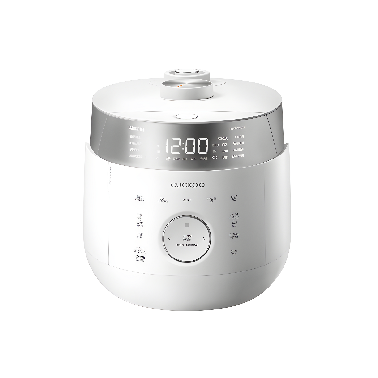 Cuckoo White 6-Cup Induction Heating Rice Cooker with Nonstick Pot