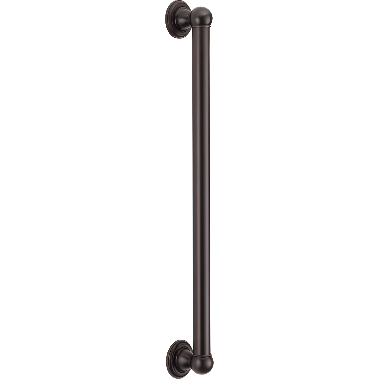 Venetian Bronze 24" Traditional Bathroom Grab Bar