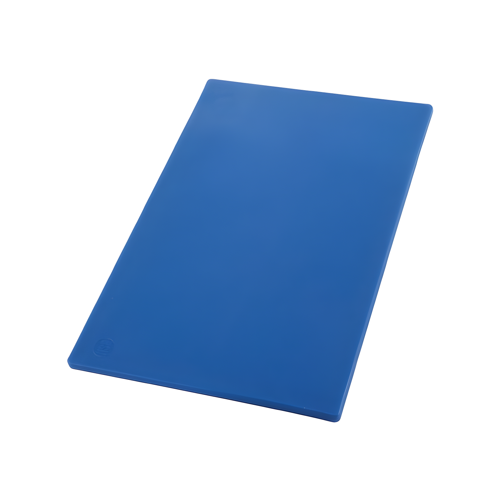 Blue Rectangular Plastic Cutting Board, 15" x 20"