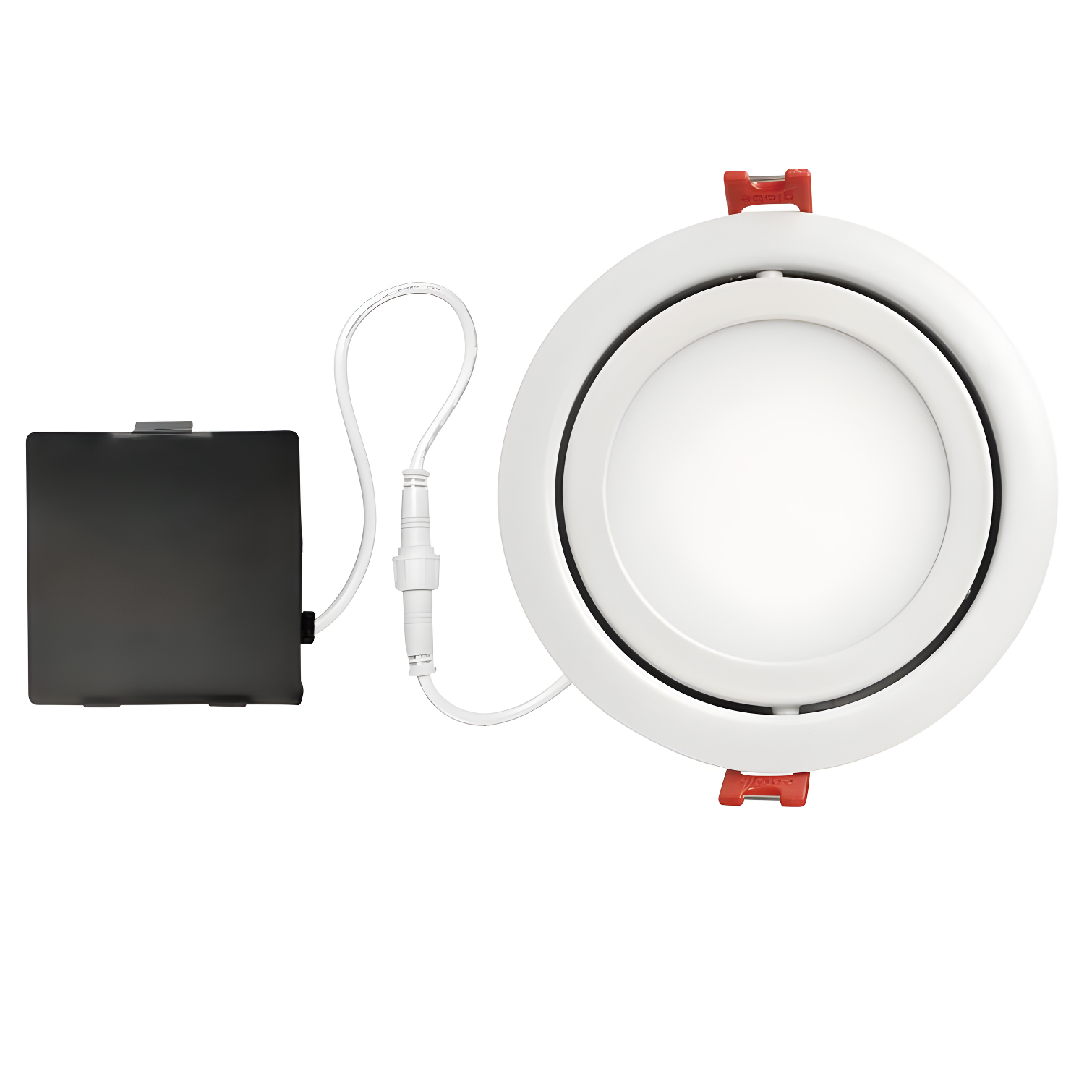 White 4'' Ultra Slim LED Recessed Lighting Kit