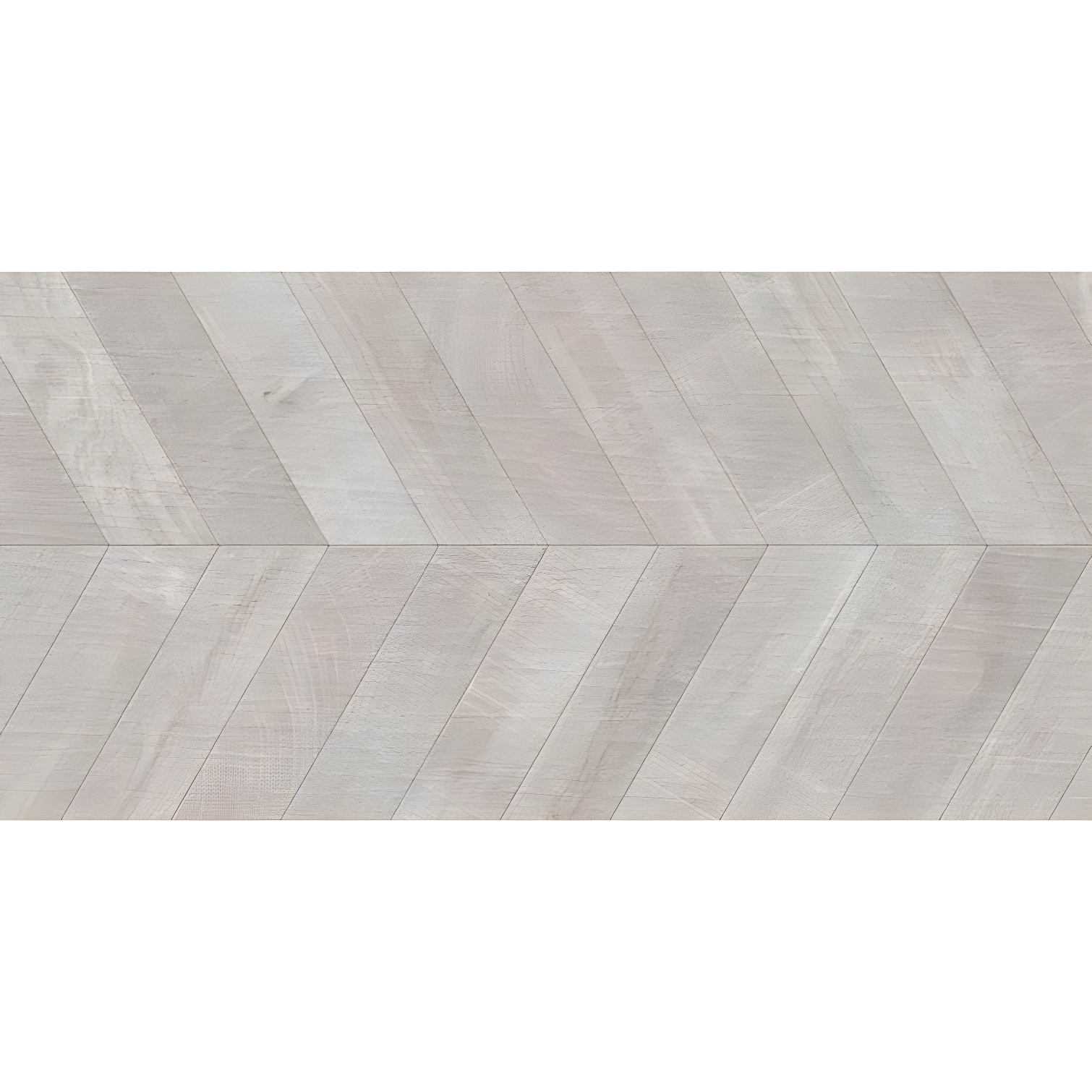 Large Gray Chevron Matte Porcelain Rectangular Wall and Floor Tile