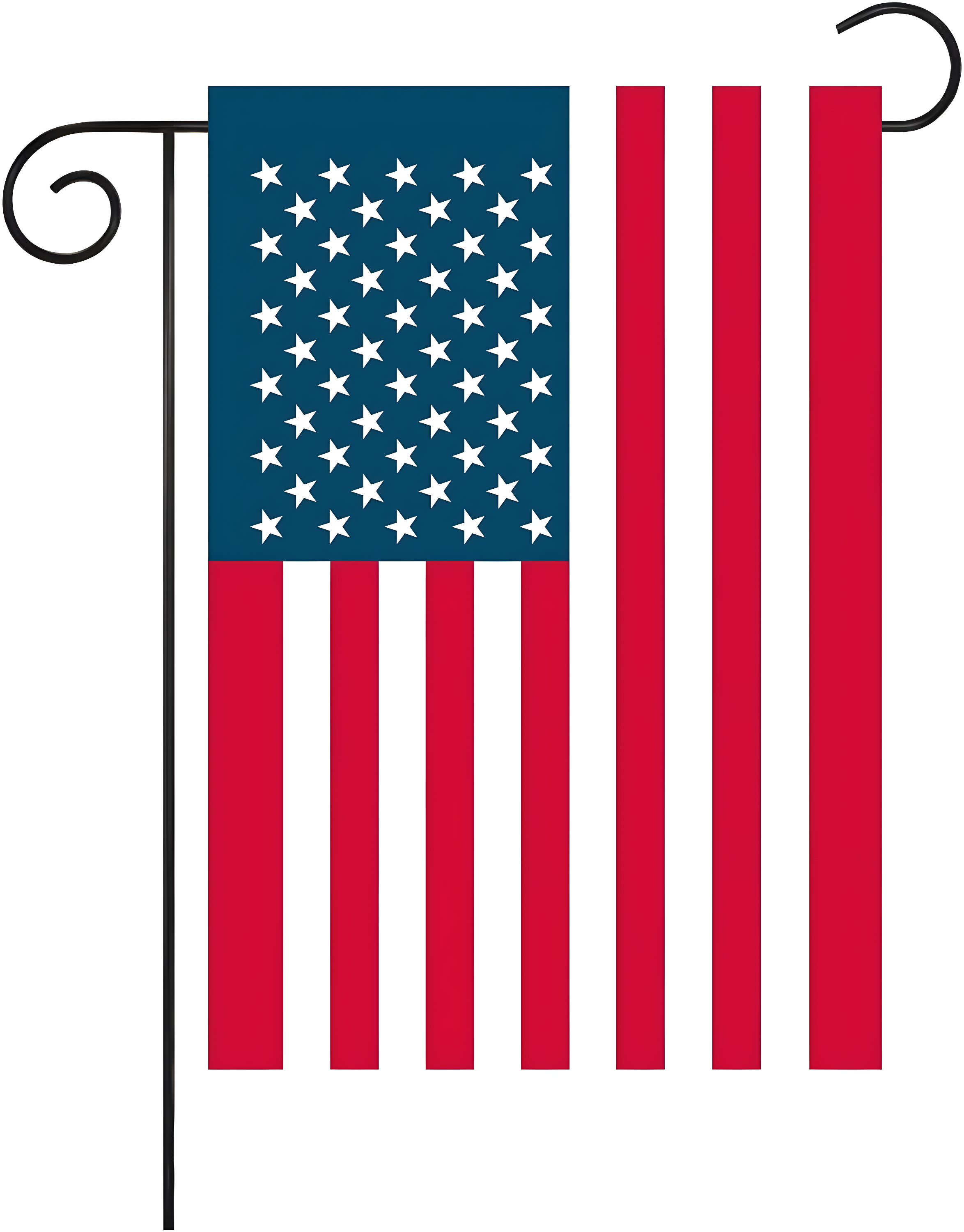 Patriotic American Flag 12x18 Inch Double-Sided Garden Decor