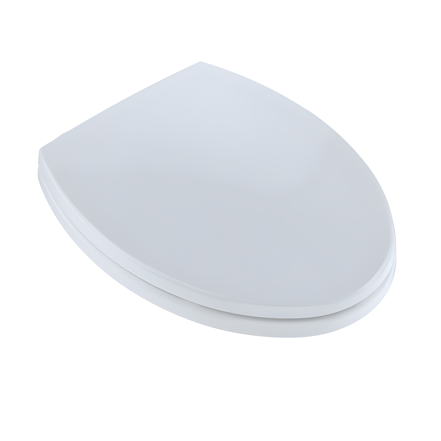 SoftClose Elongated Beige High-Impact Plastic Toilet Seat