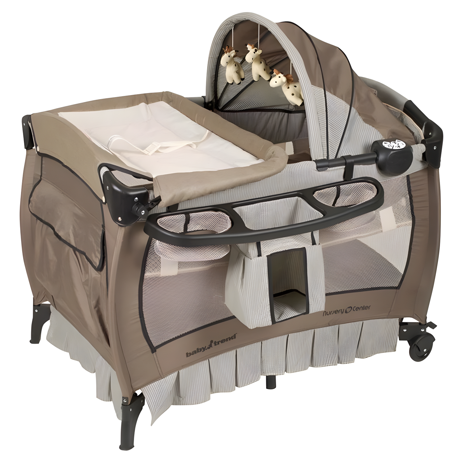 Havenwood Portable Nursery Center with Bassinet and Changing Station