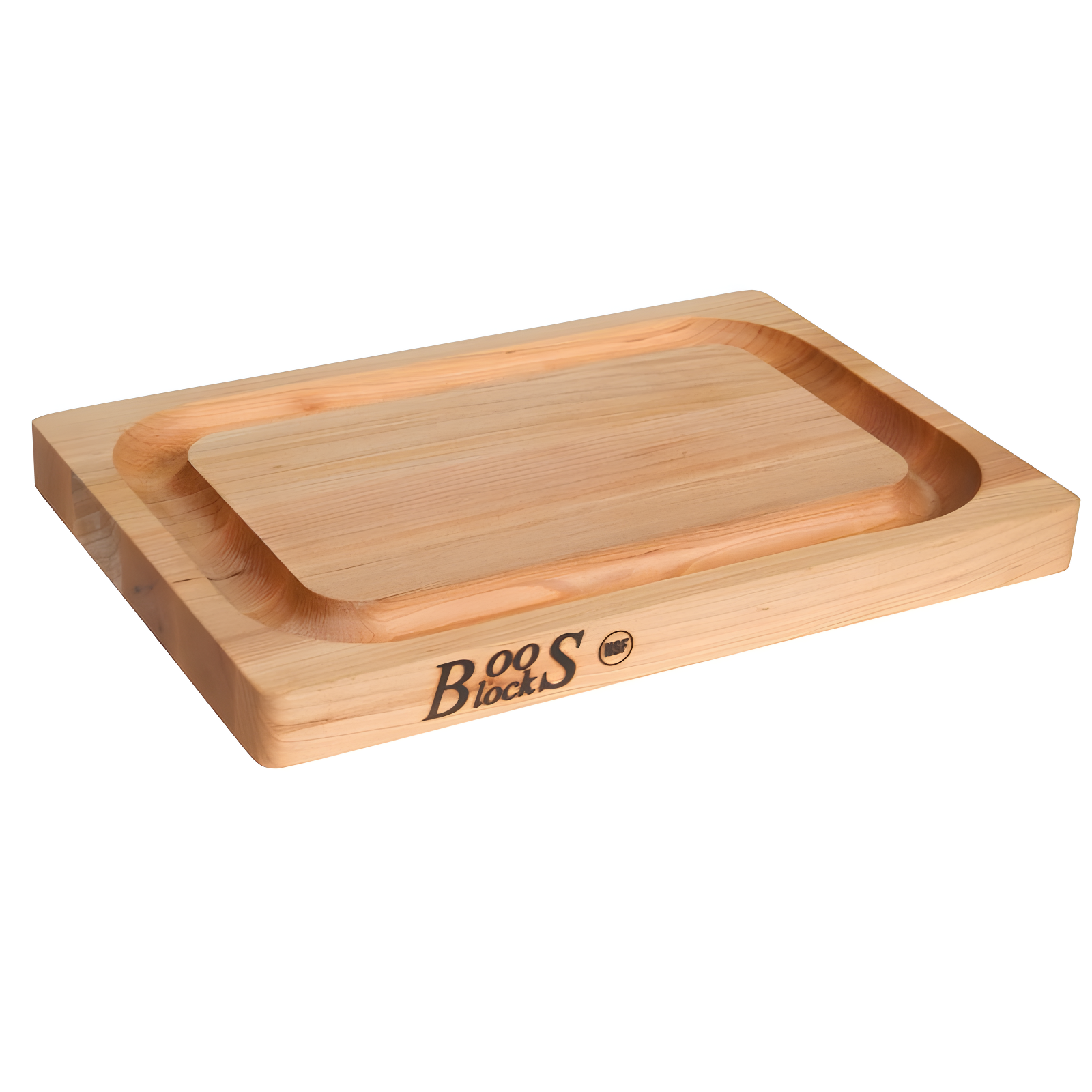 Maple Wood Reversible Cutting Board with Juice Groove