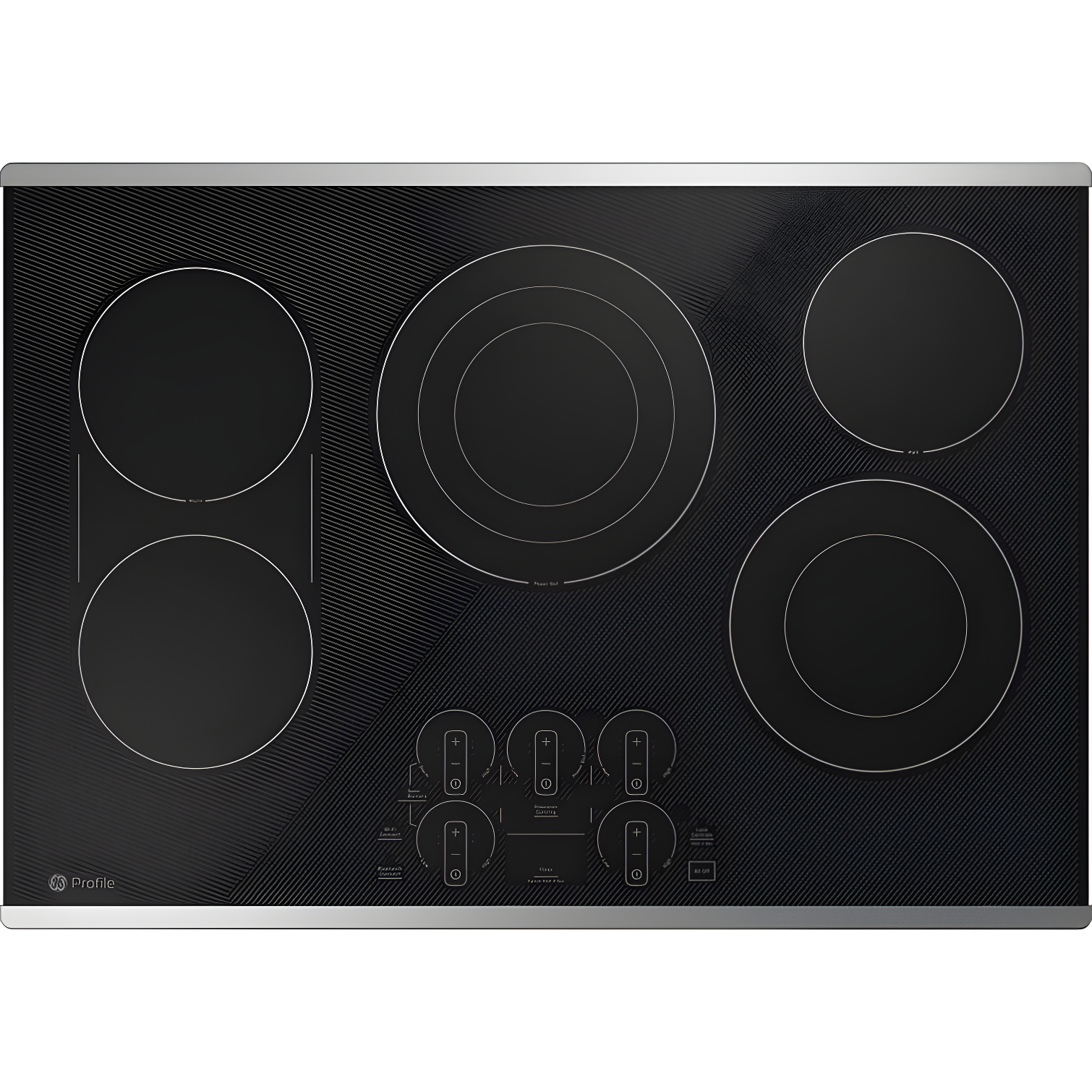 30-Inch Black Ceramic Electric Cooktop with 5 Burners