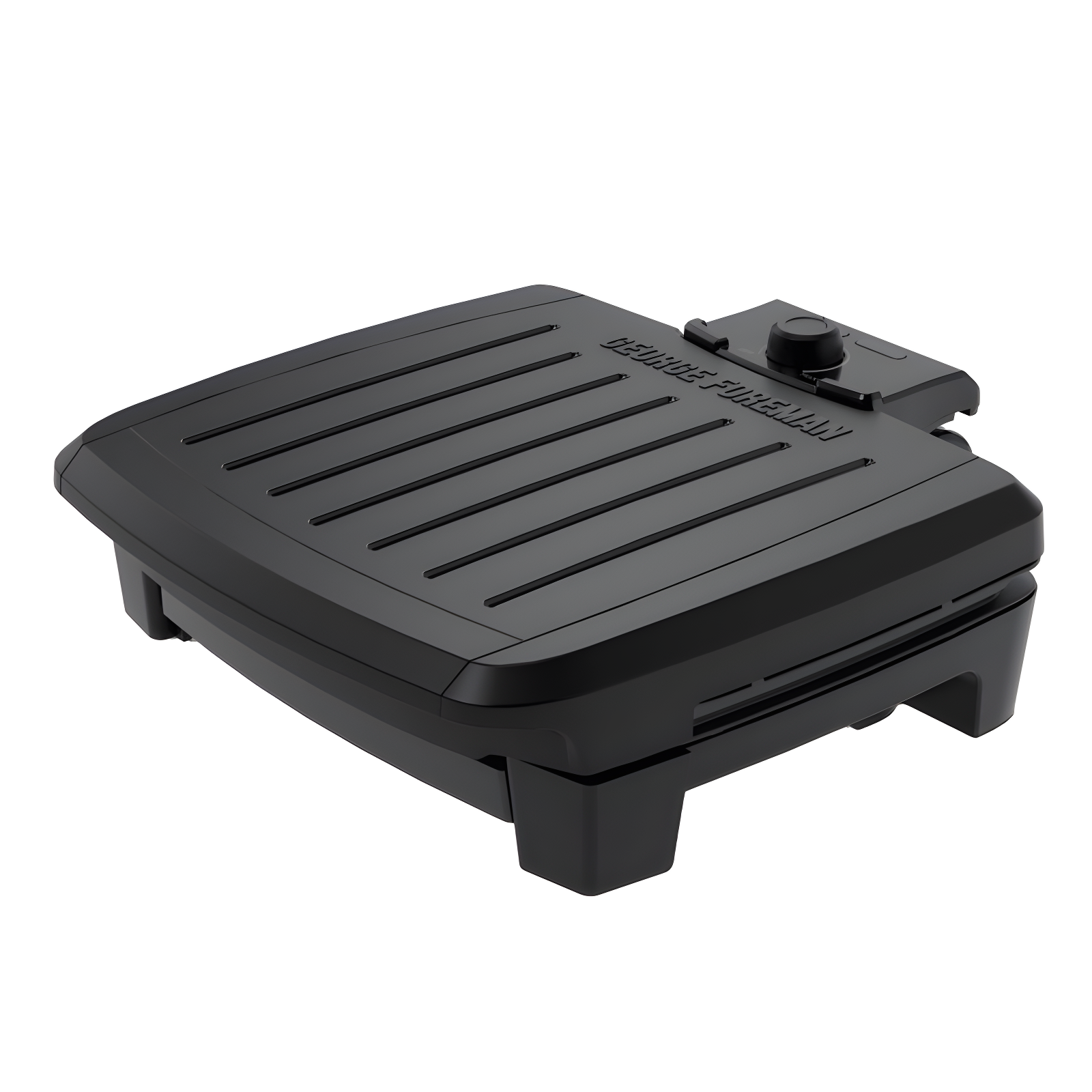 Black 5-Serving Submersible Grill with Adjustable Temperature Control