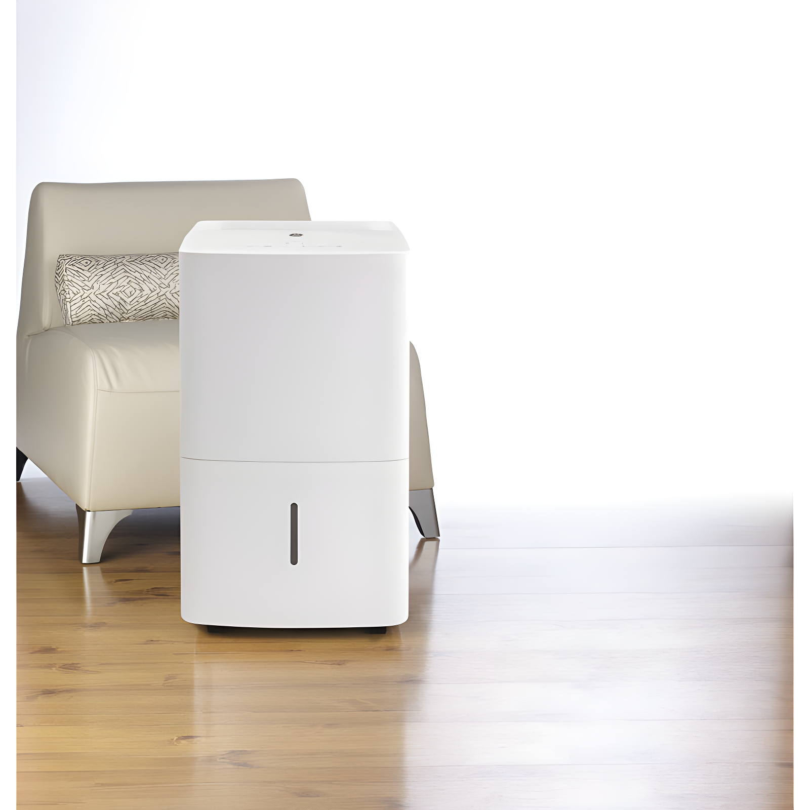 White Portable Energy Star Dehumidifier with Humidistat