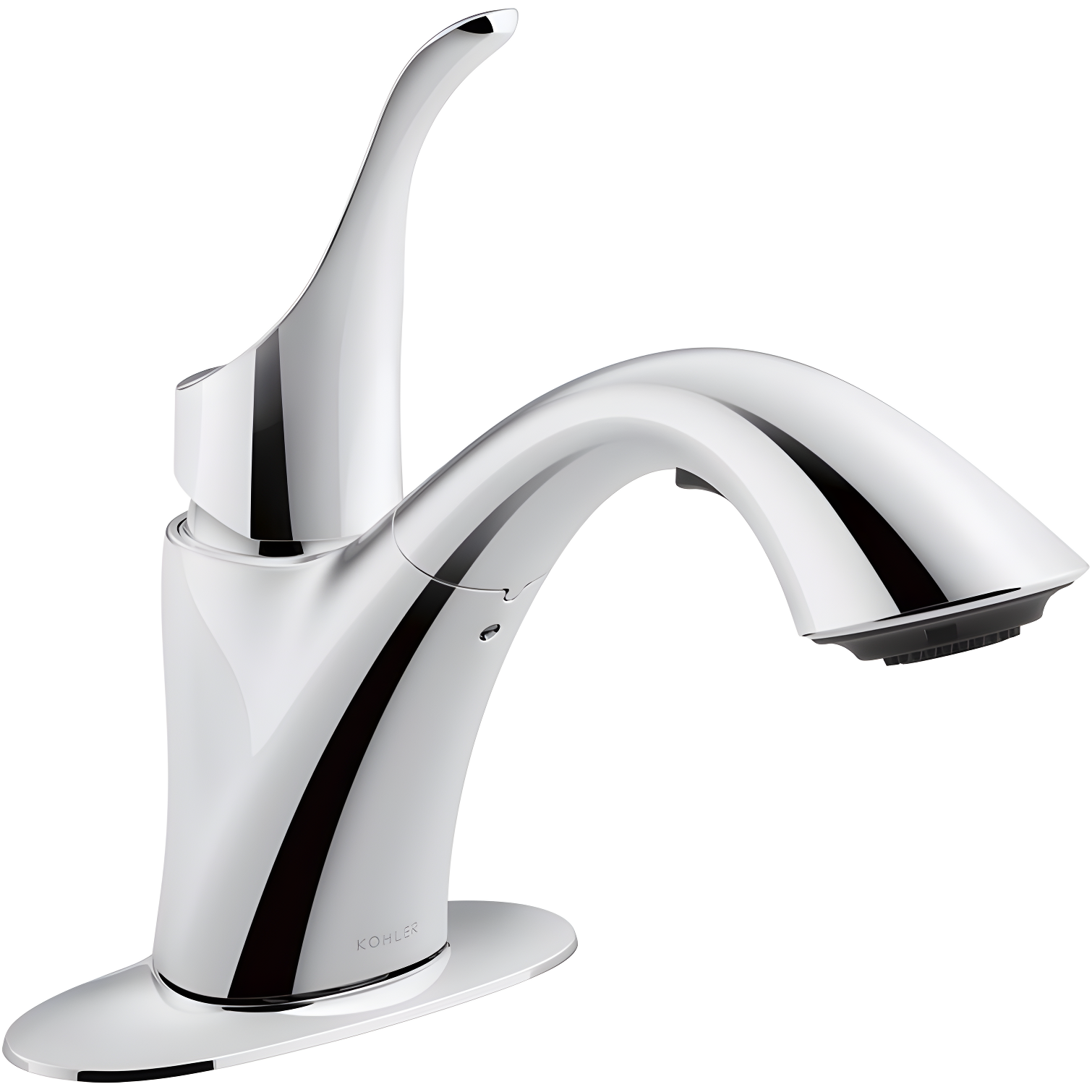 Polished Chrome Pull-Out Spray Laundry Faucet