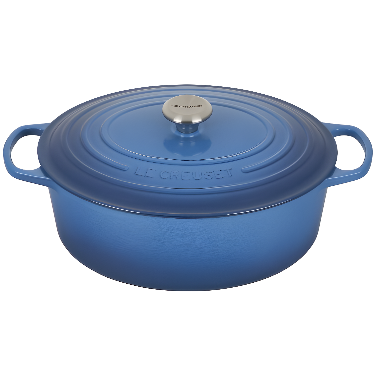 Marseille Enameled Cast Iron Oval Dutch Oven, 14-inch