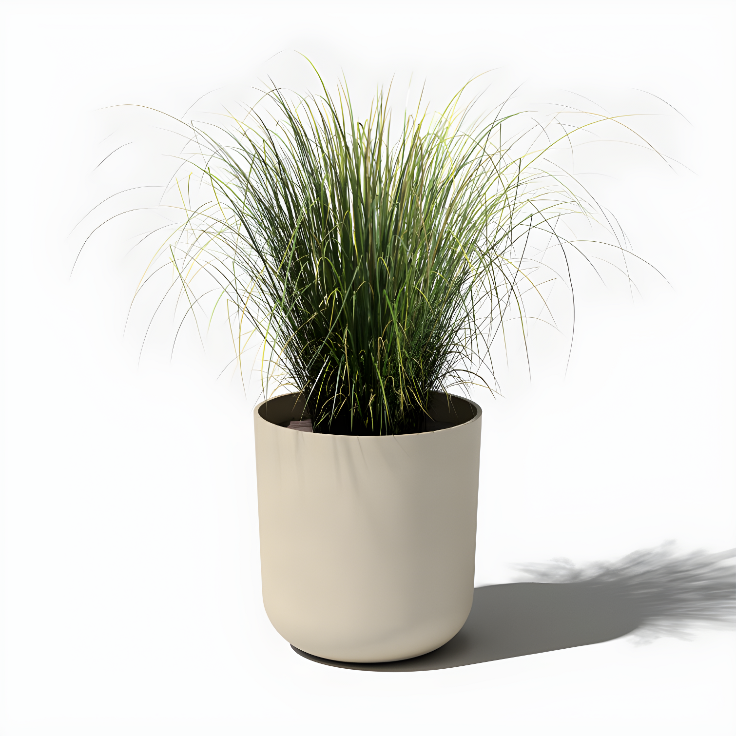 Sandstone 20" Plastic-Stone Indoor/Outdoor Planter