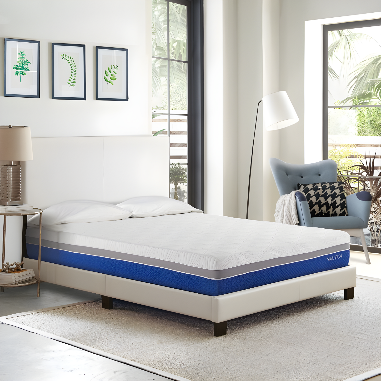 Queen Adjustable Gel Memory Foam Innerspring Mattress