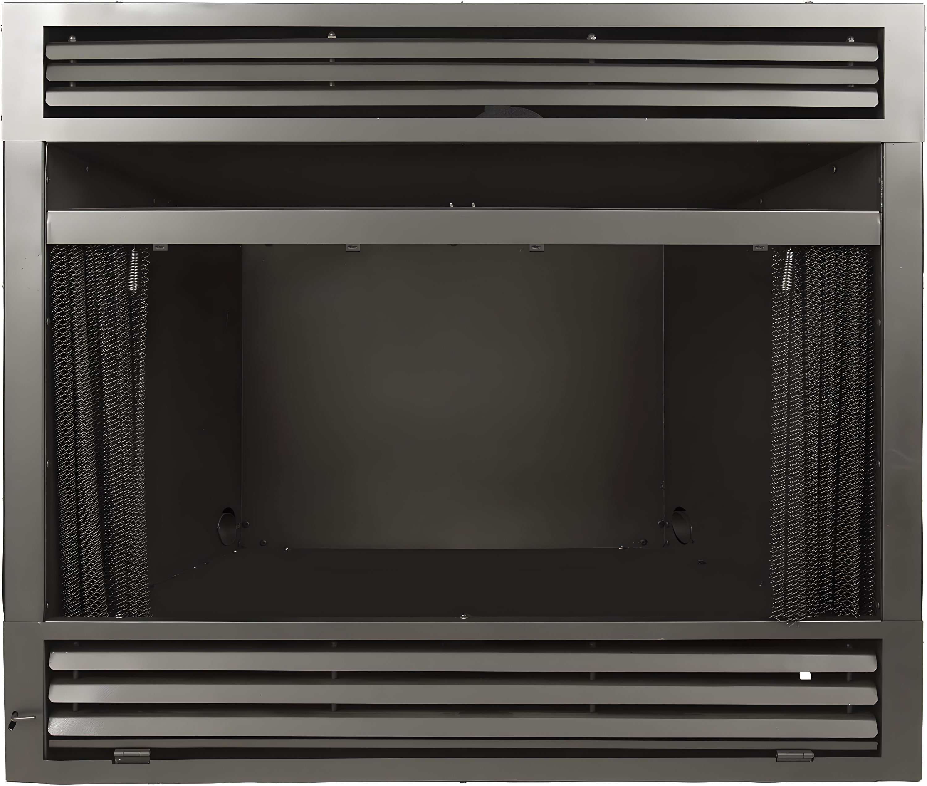 Black 32-Inch Vent-Free Dual Fuel Fireplace Insert