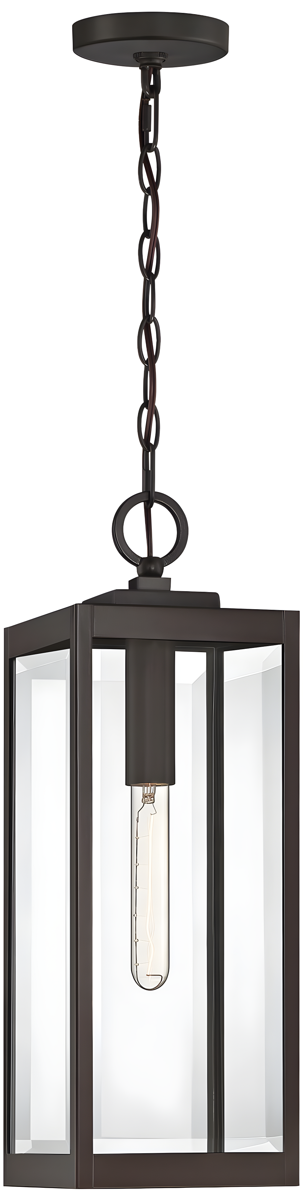 Westover 20.75" High Bronze Mini Outdoor Hanging Lantern