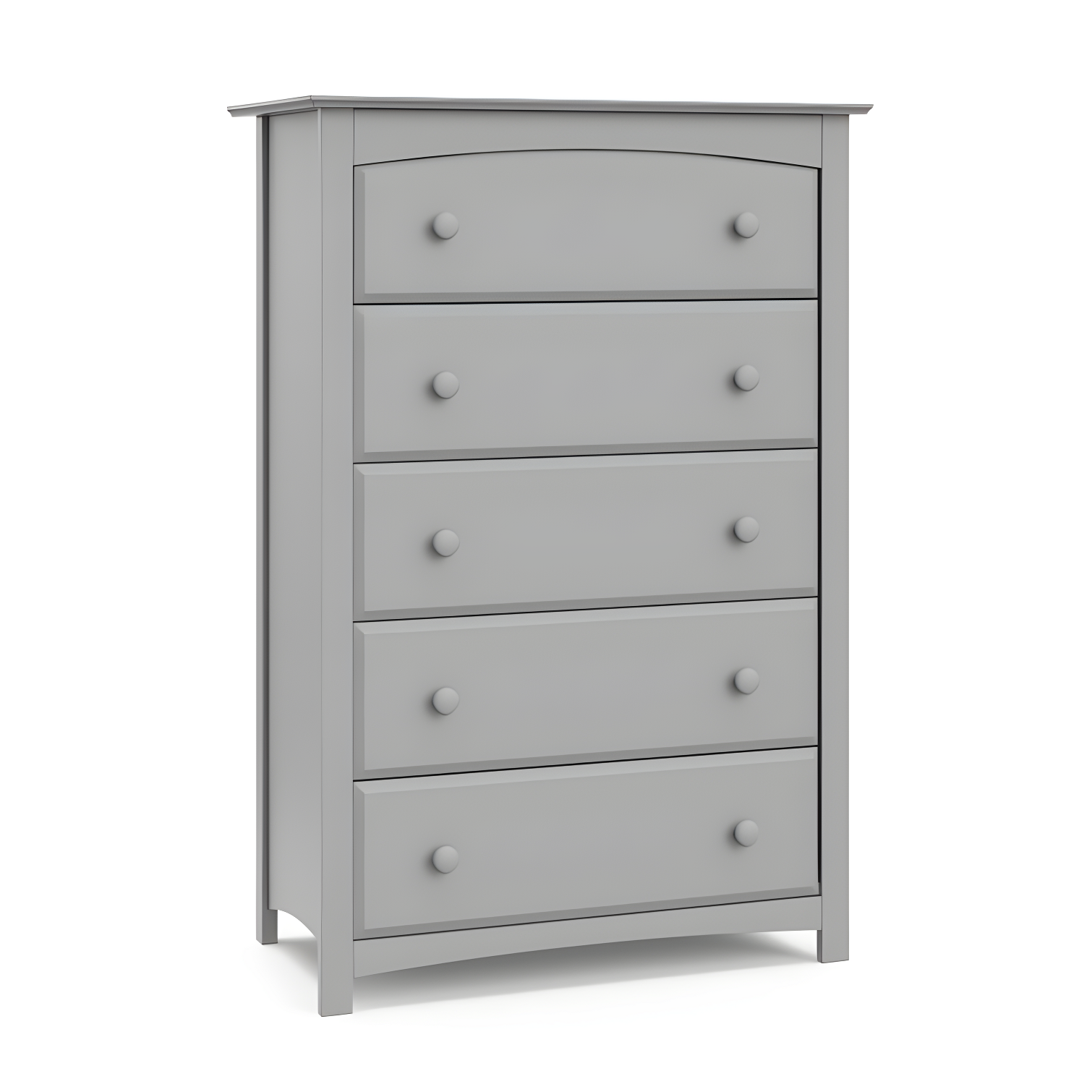 Pebble Gray Kenton 5-Drawer Nursery Chest